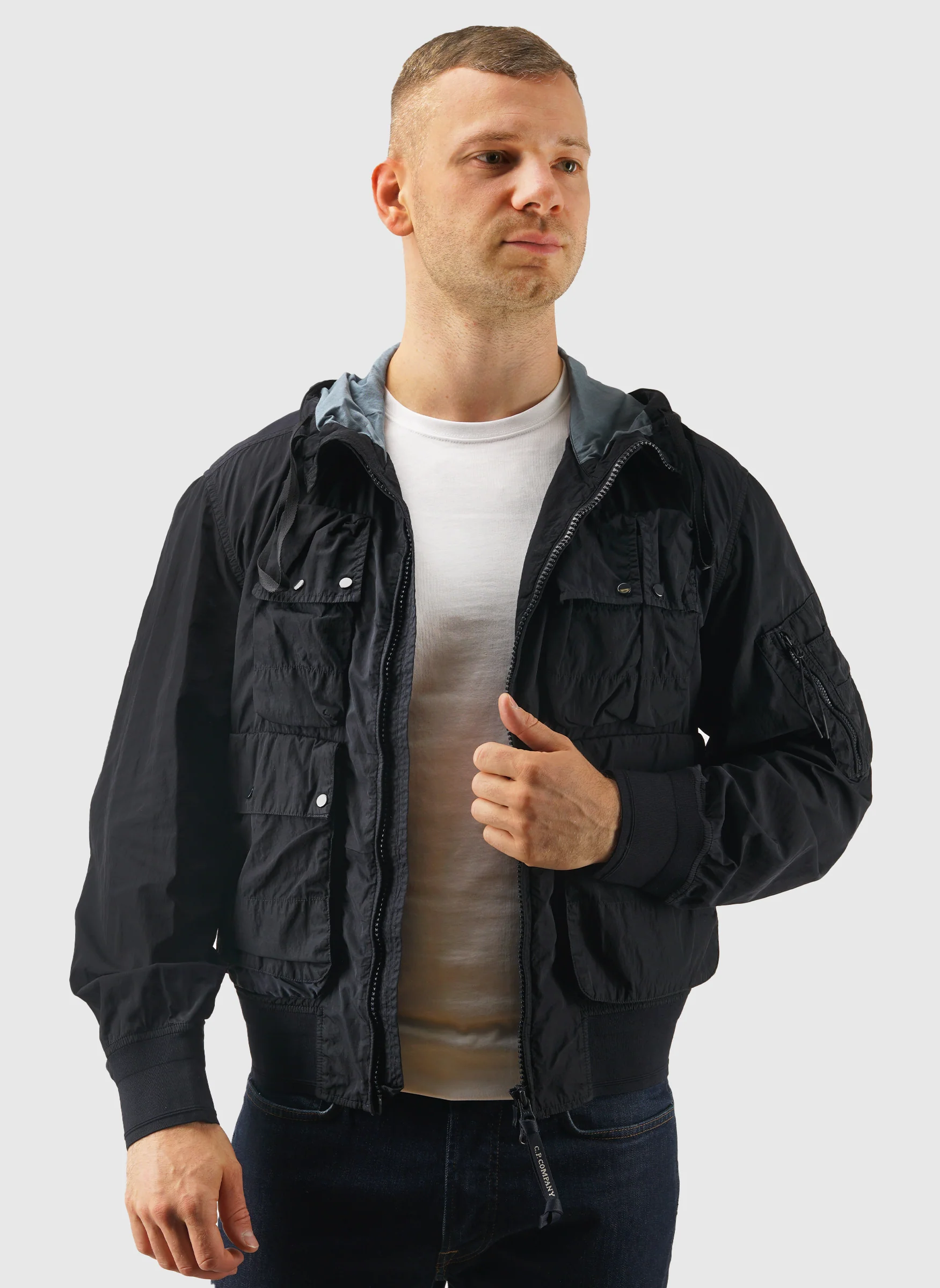 Chrome-R Google Jacket - Total Eclipse - Image 2