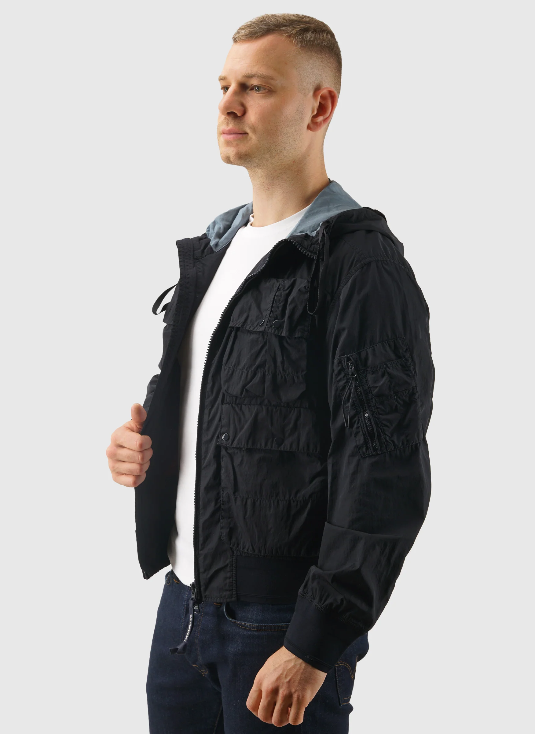 Chrome-R Google Jacket - Total Eclipse - Image 3