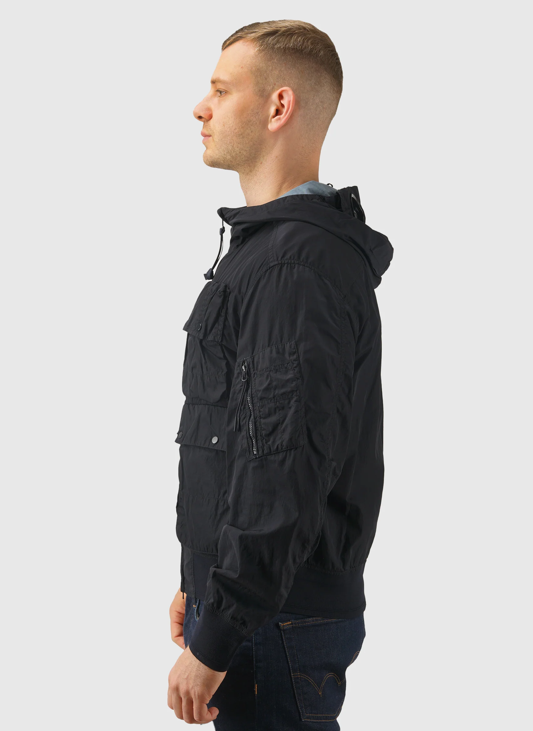 Chrome-R Google Jacket - Total Eclipse - Image 4