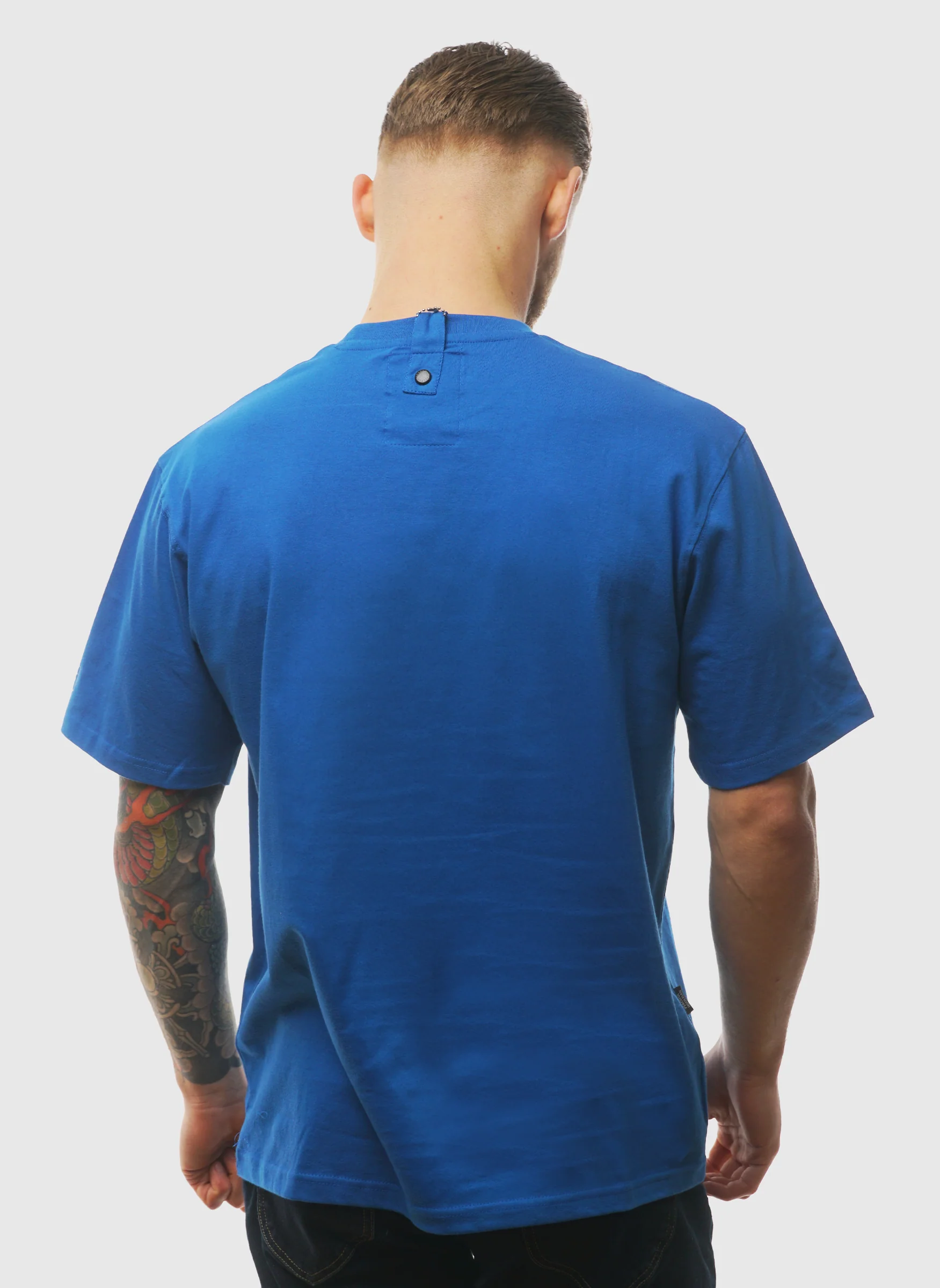 Outline Dove T-Shirt - Cobalt - Image 3
