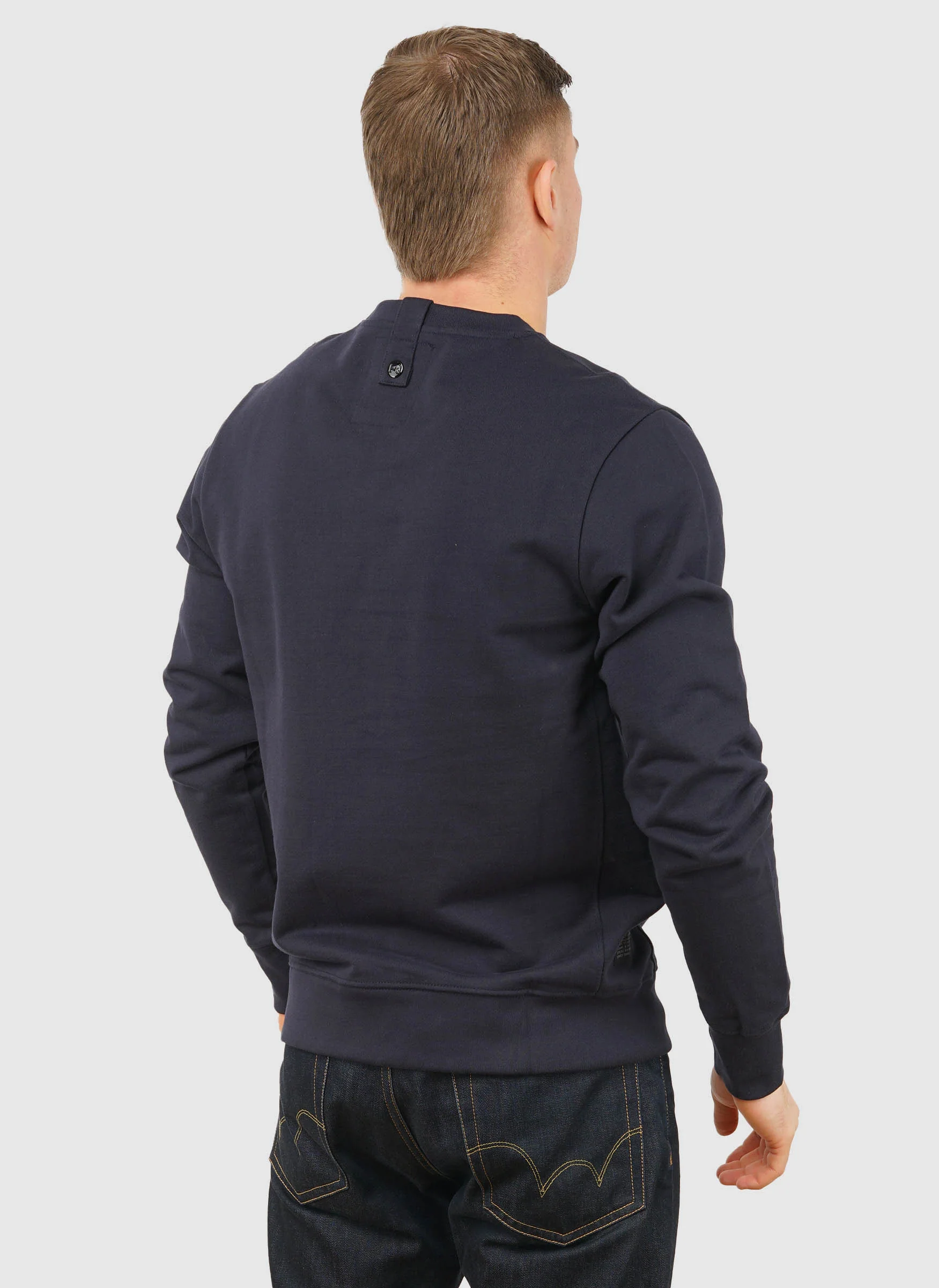 Outline Sweatshirt - Navy - Image 3