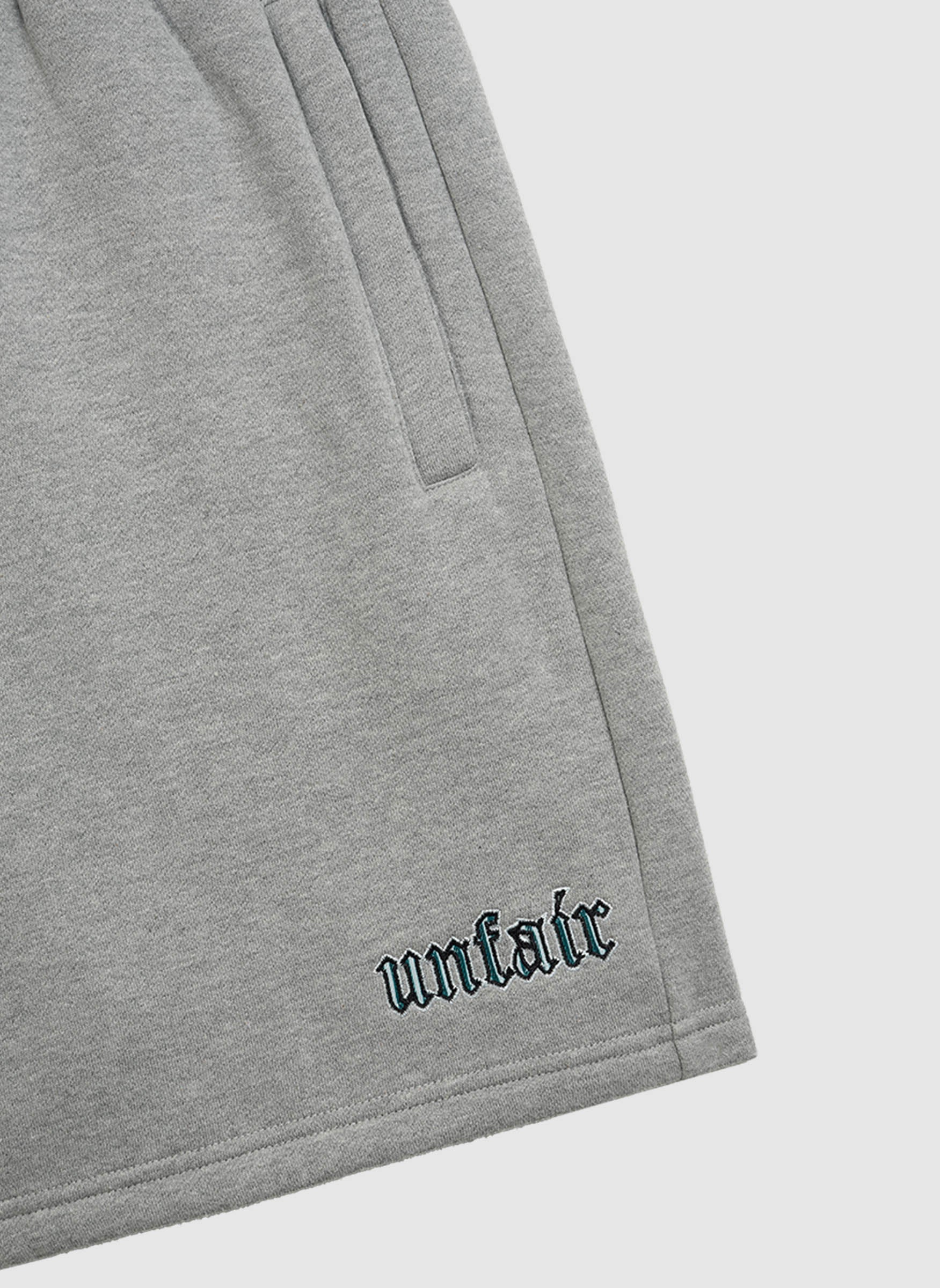 Paul 96 Sweat Shorts - Grey Melange - Image 4
