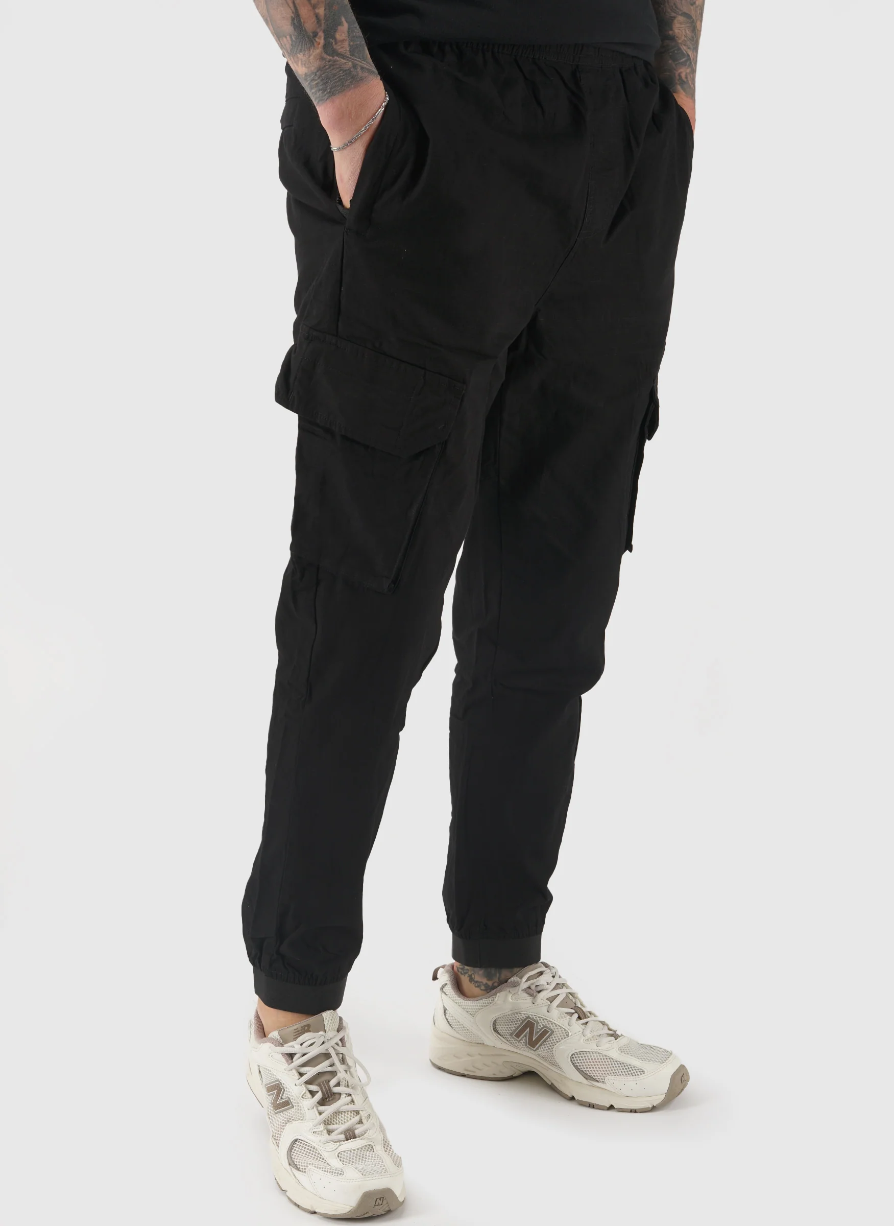 Pianemo Cargo Pants - Black - Image 2