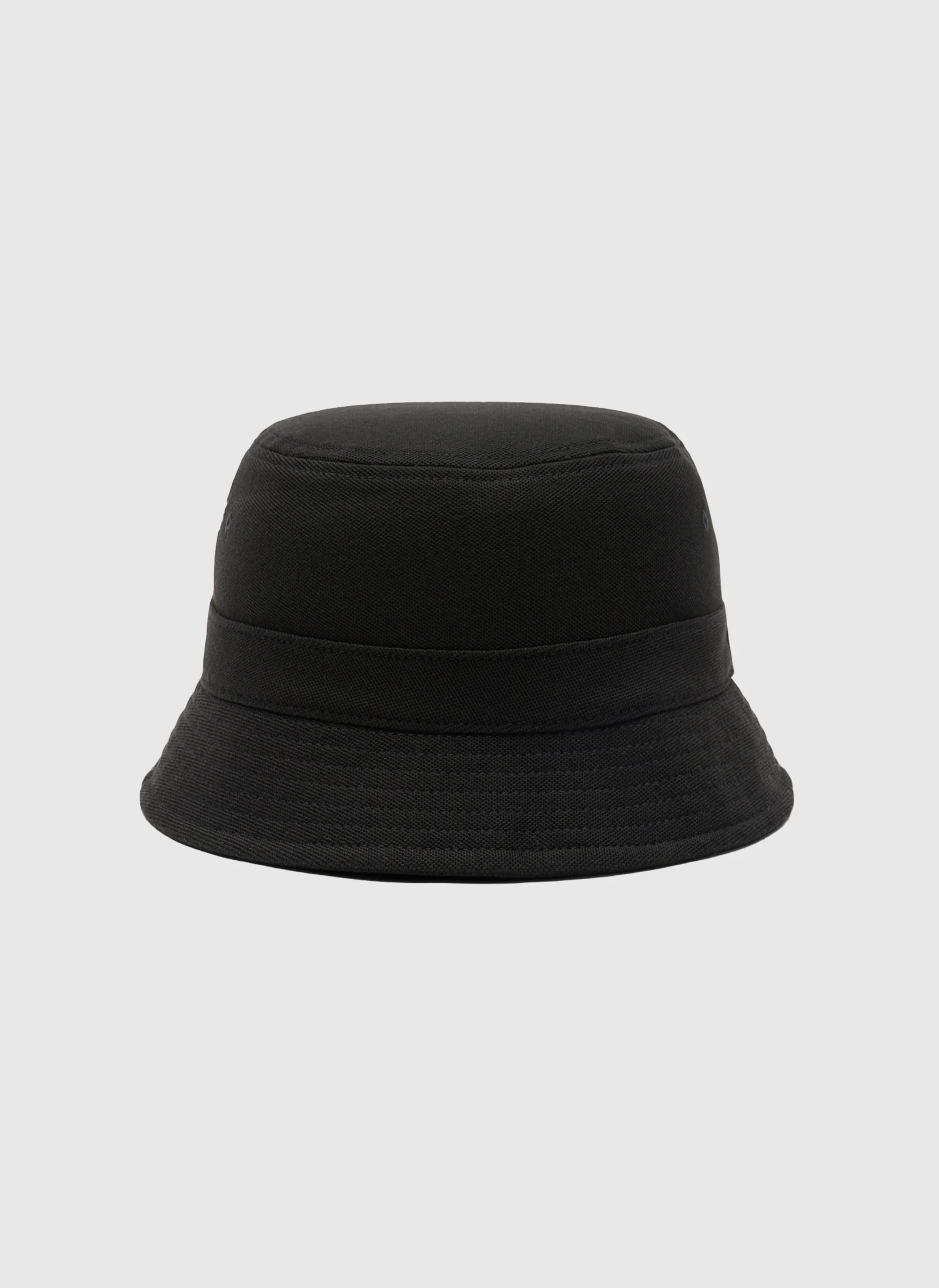 Pique Bucket Hat - Black - Image 3