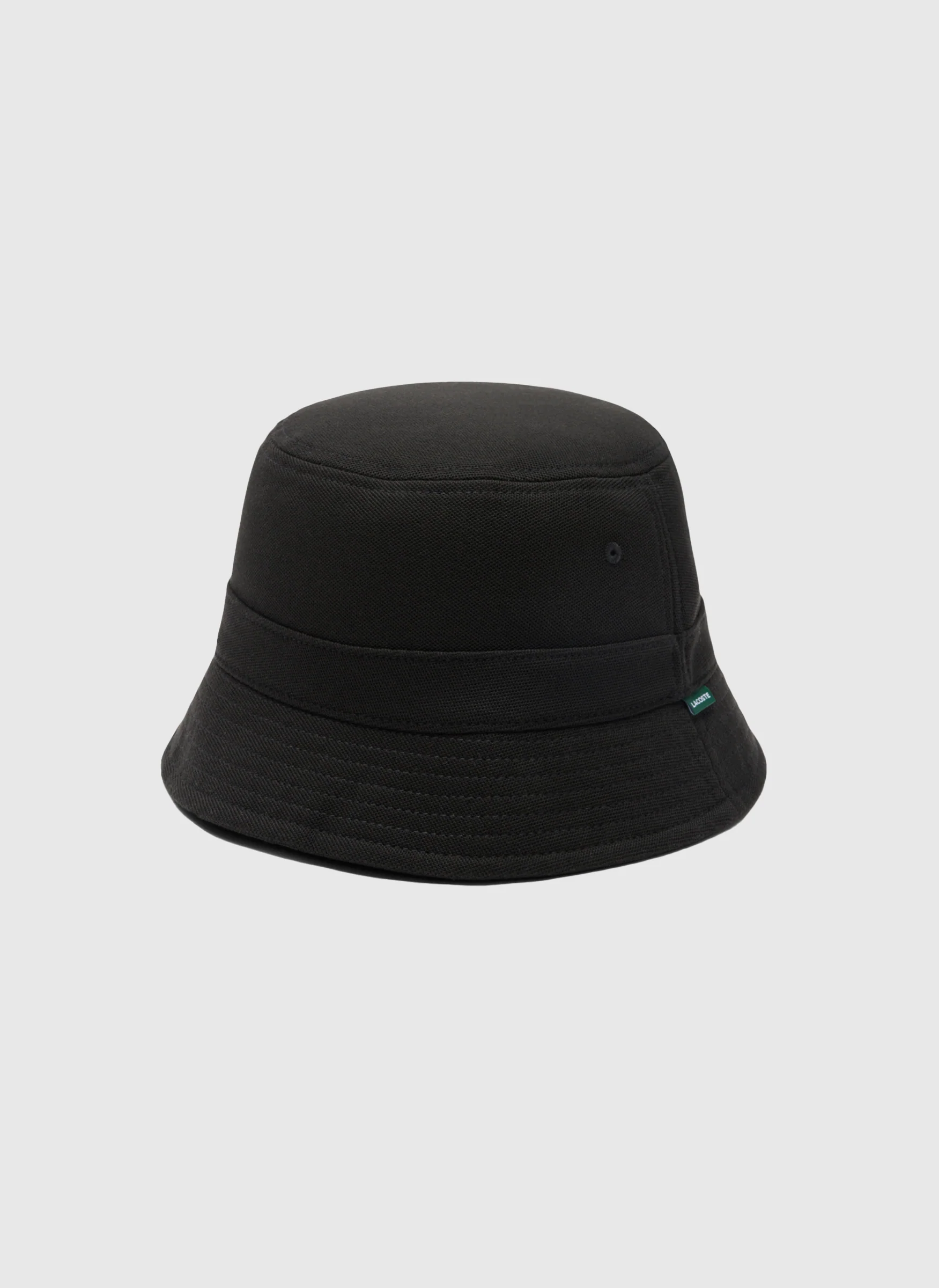 Pique Bucket Hat - Black - Image 4