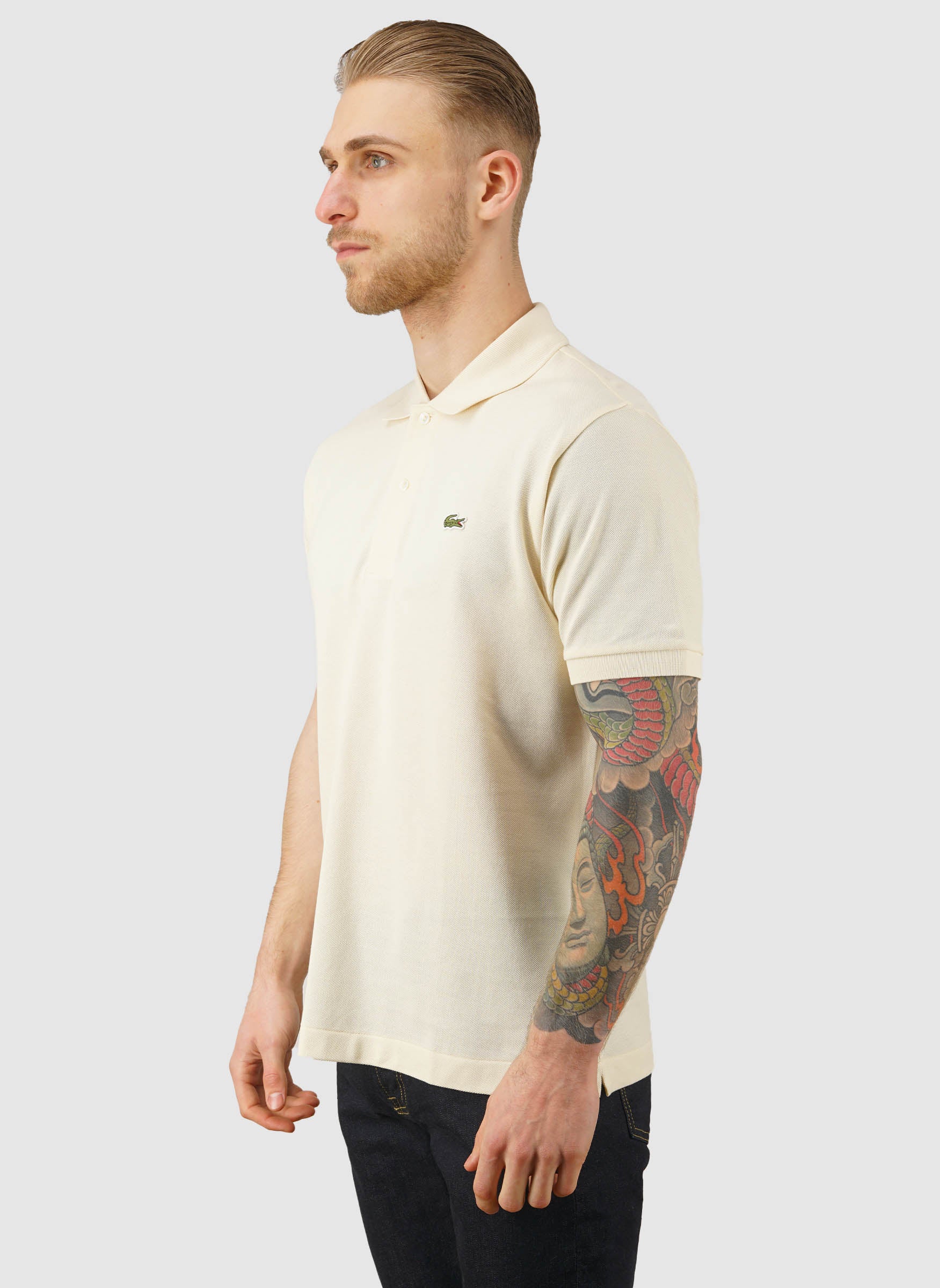 Pique Poloshirt - Naturel Clair - Image 2