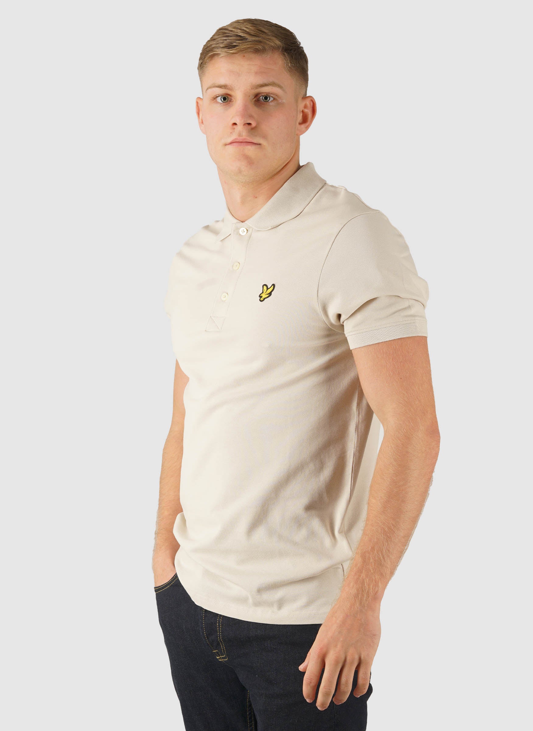 Plain Poloshirt - Cove - Image 2