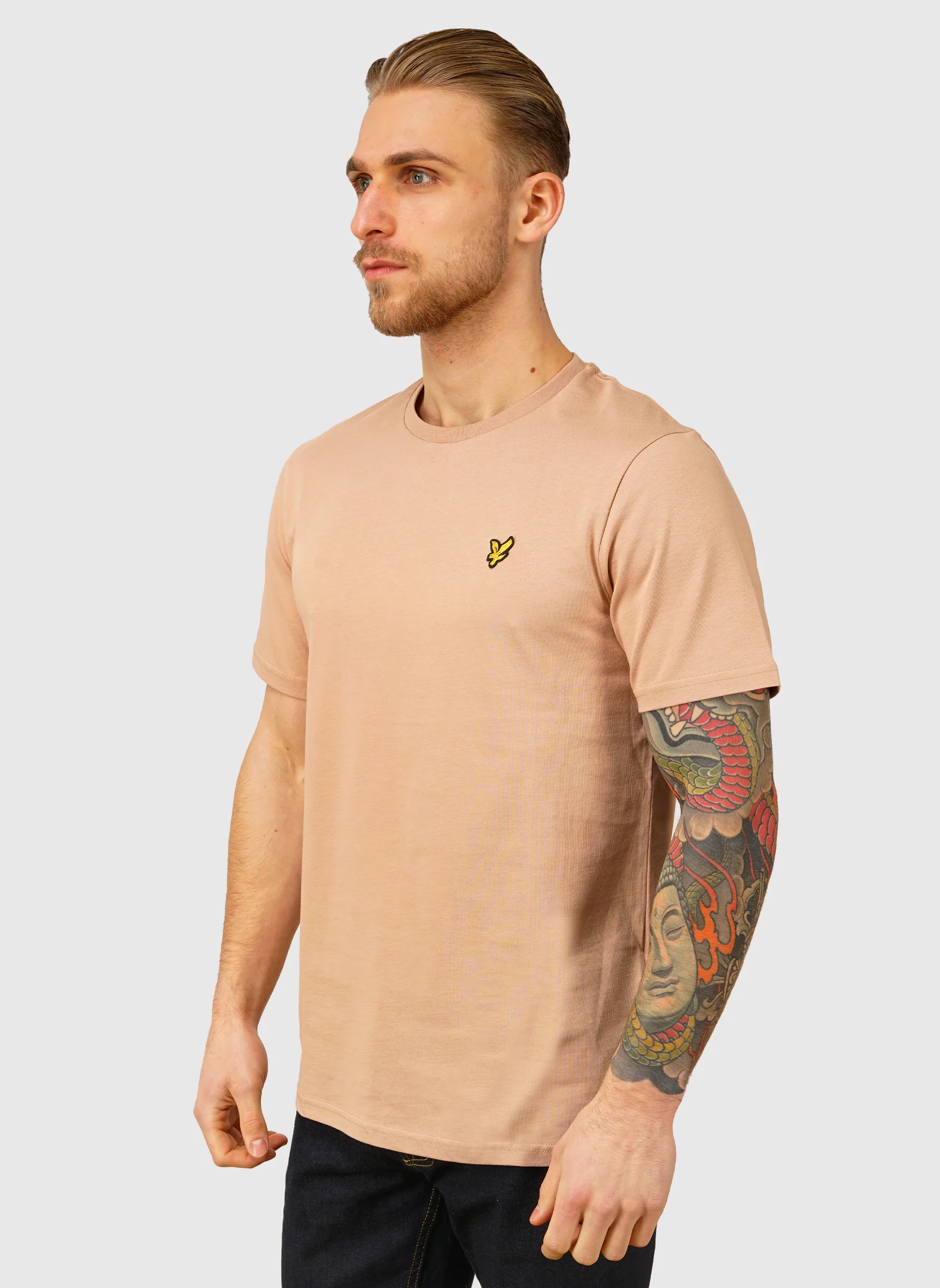 Plain T-Shirt - Barley - Image 2