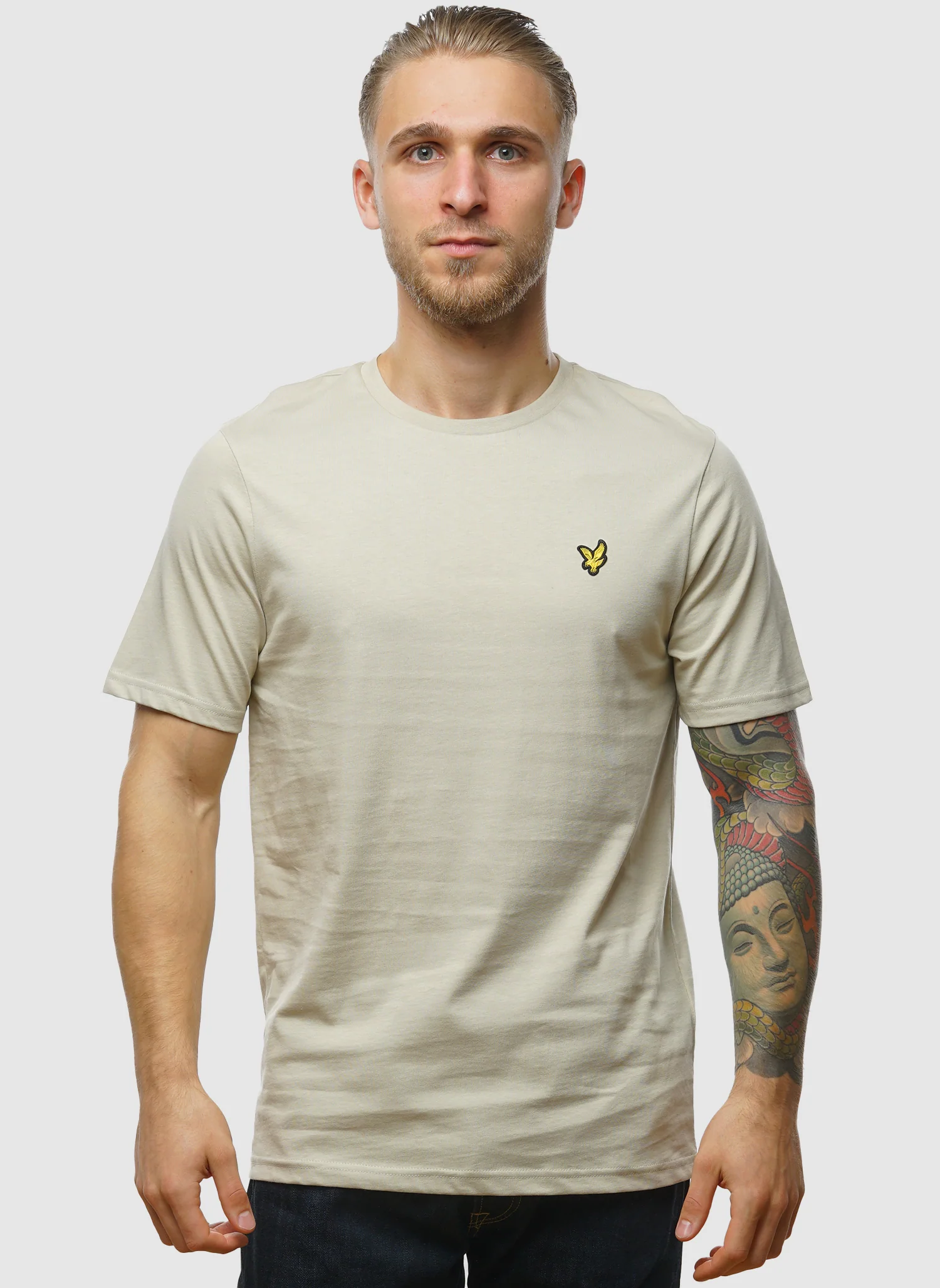 Plain T-Shirt - Grey Taupe - Image 2