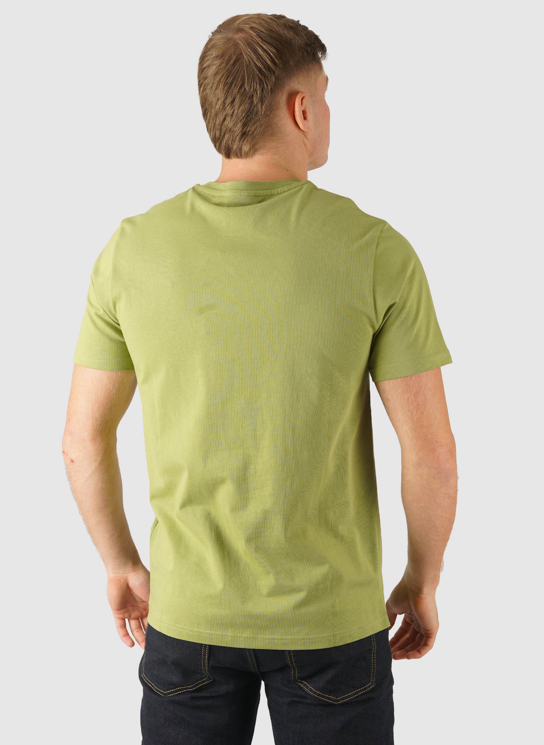 Plain T-Shirt - Shrub Green - Image 2