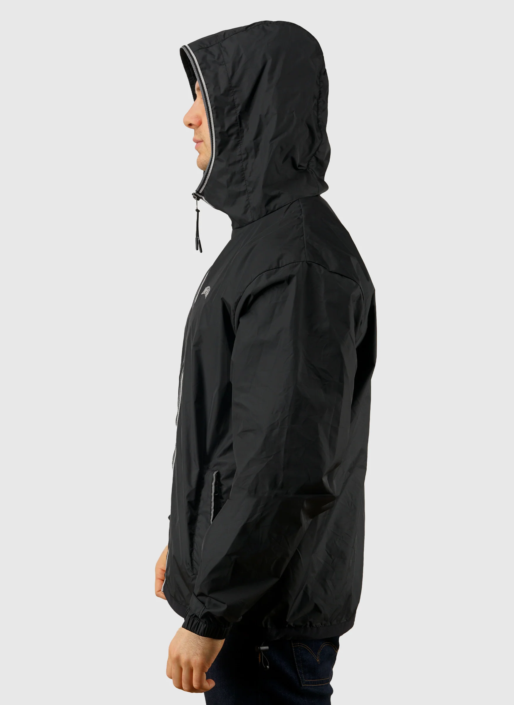 Port Packable Jacket - Black - Image 4