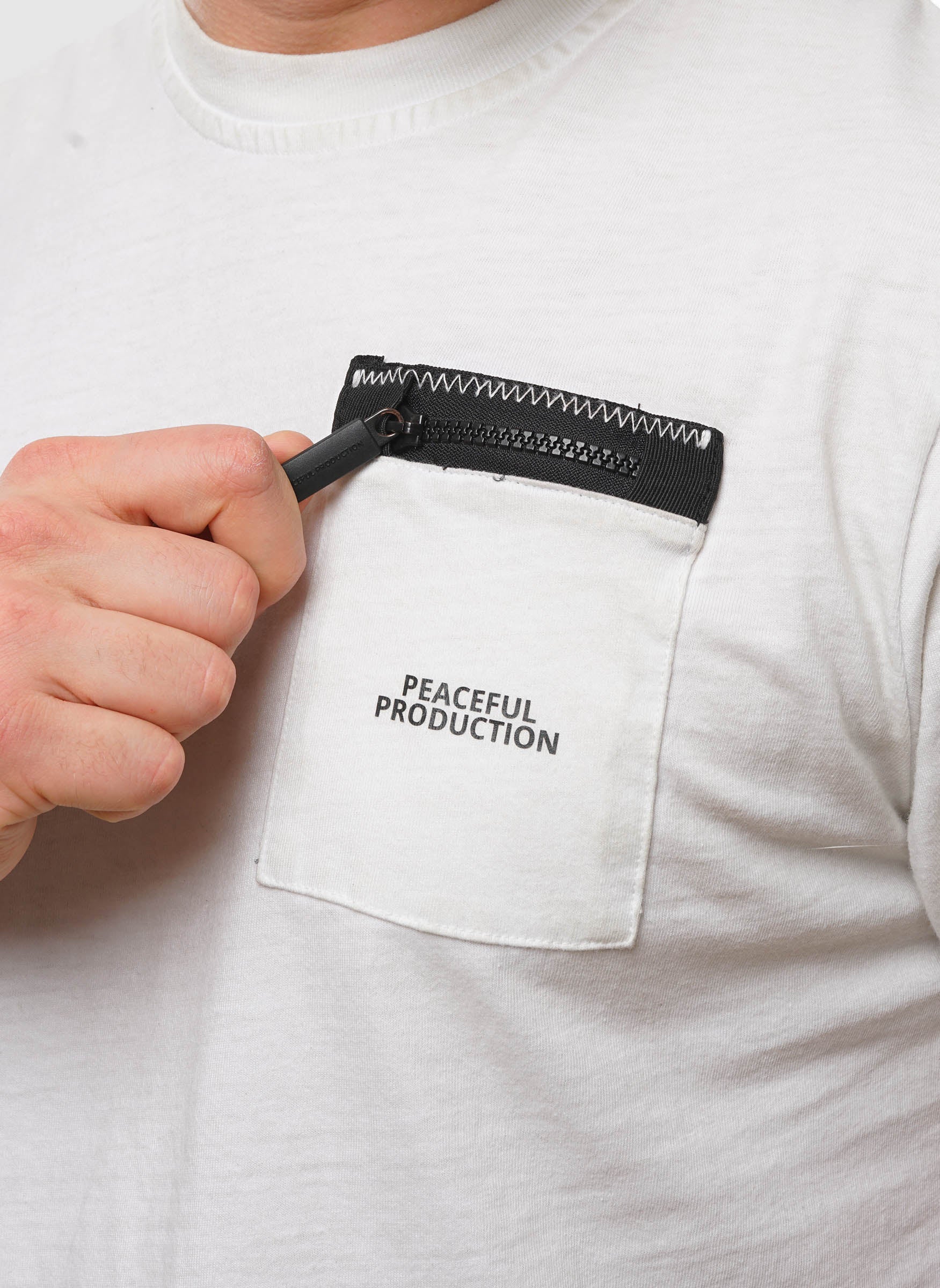 PP Pocket T-Shirt - White - Image 4