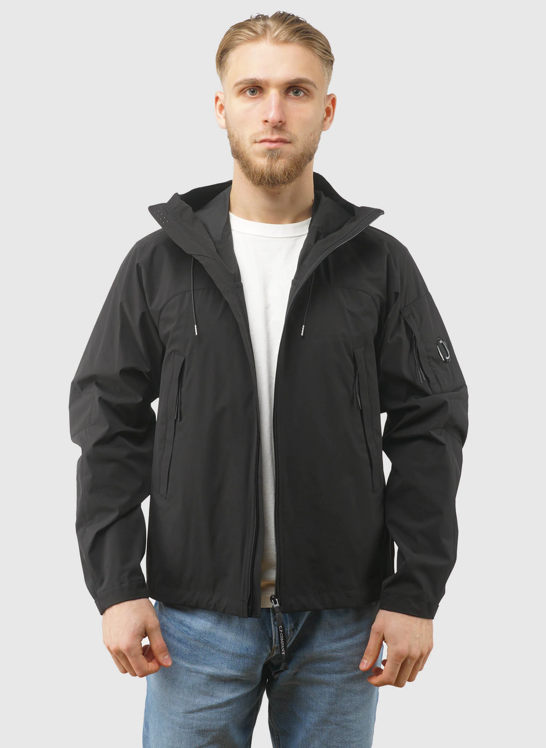 Pro-Tek Hooded Lens Jacket - Black - Image 3
