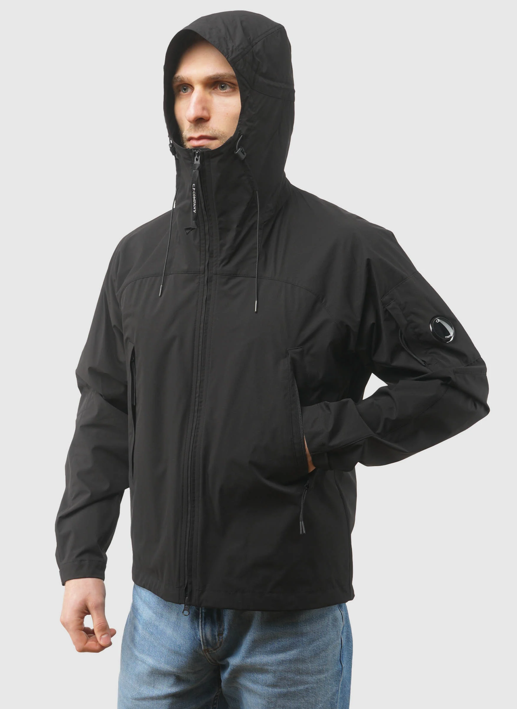 Pro-Tek Hooded Lens Jacket - Black - Image 6
