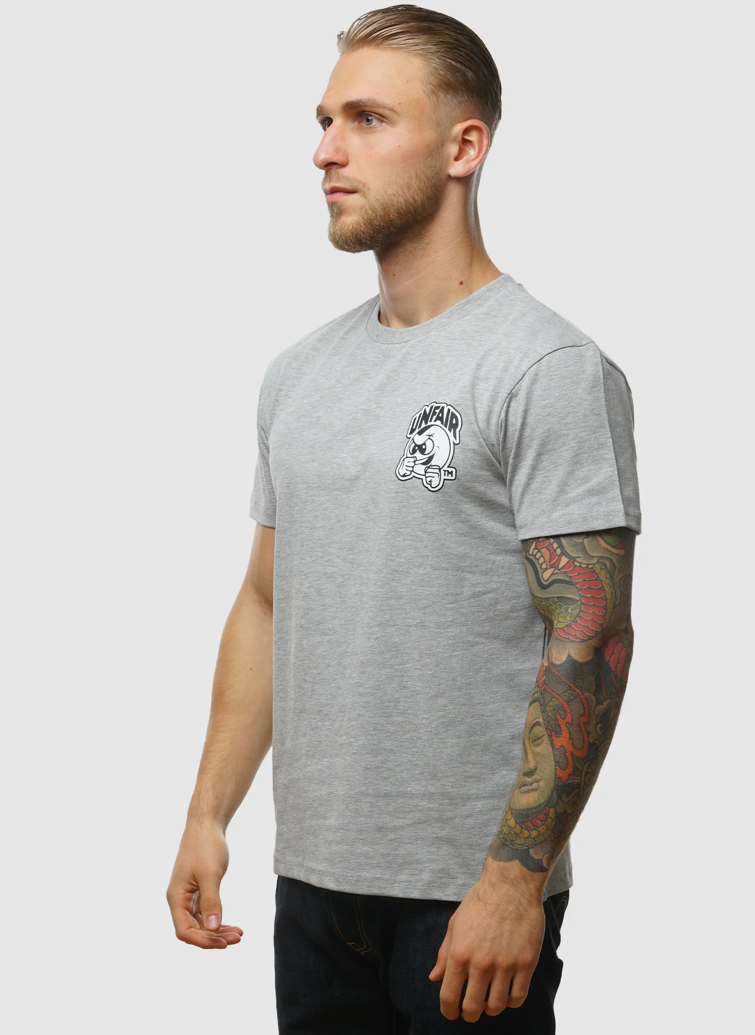 Punchingball T-Shirt - Grey Melange - Image 3