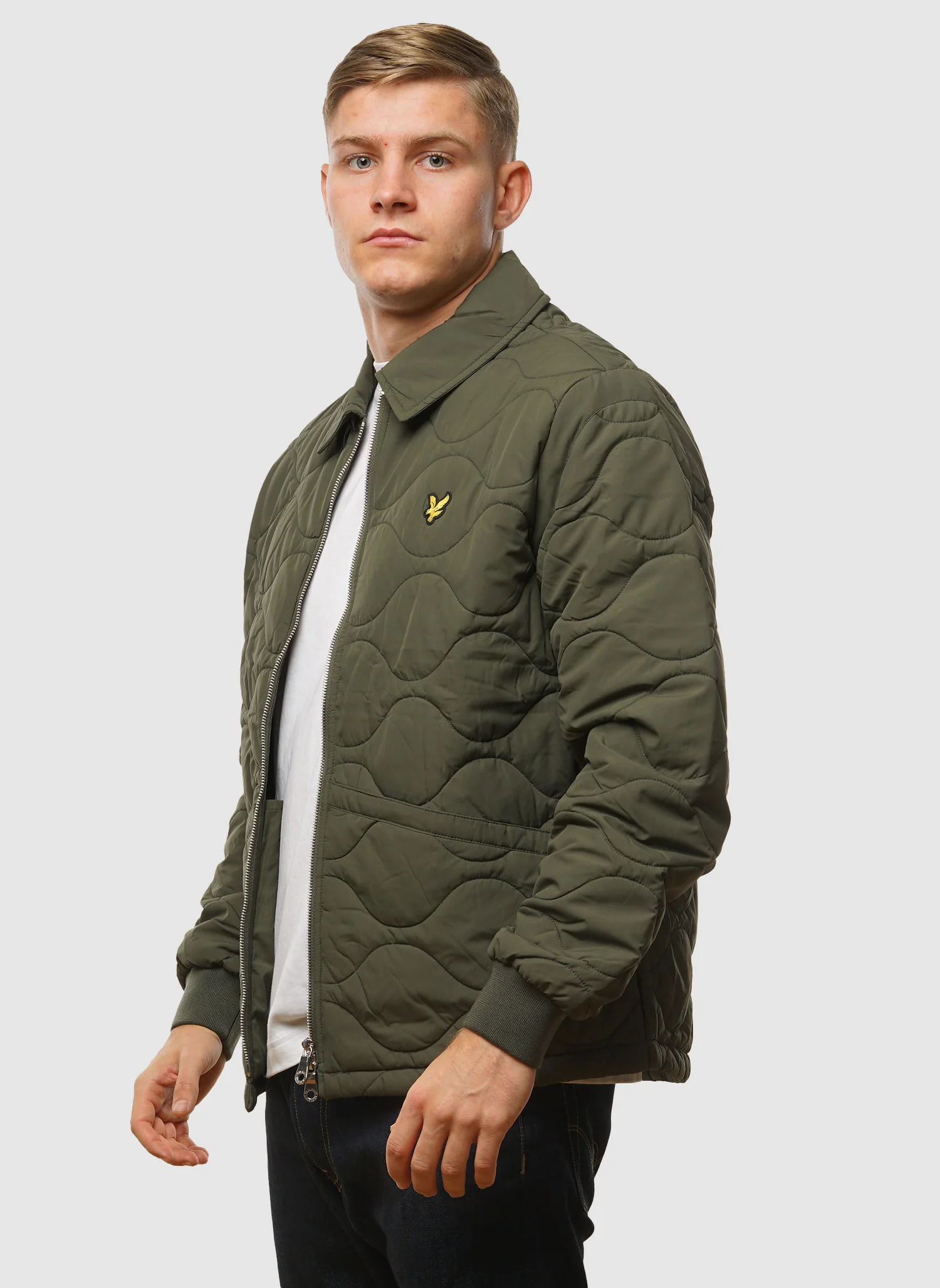 Quilted Ripstop Jacket - Deep Depths - Image 3