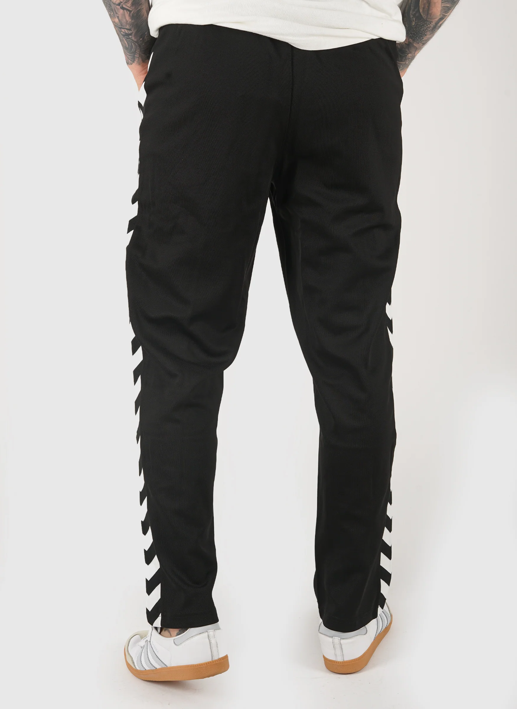 Regular Poly Pants - Black - Image 3