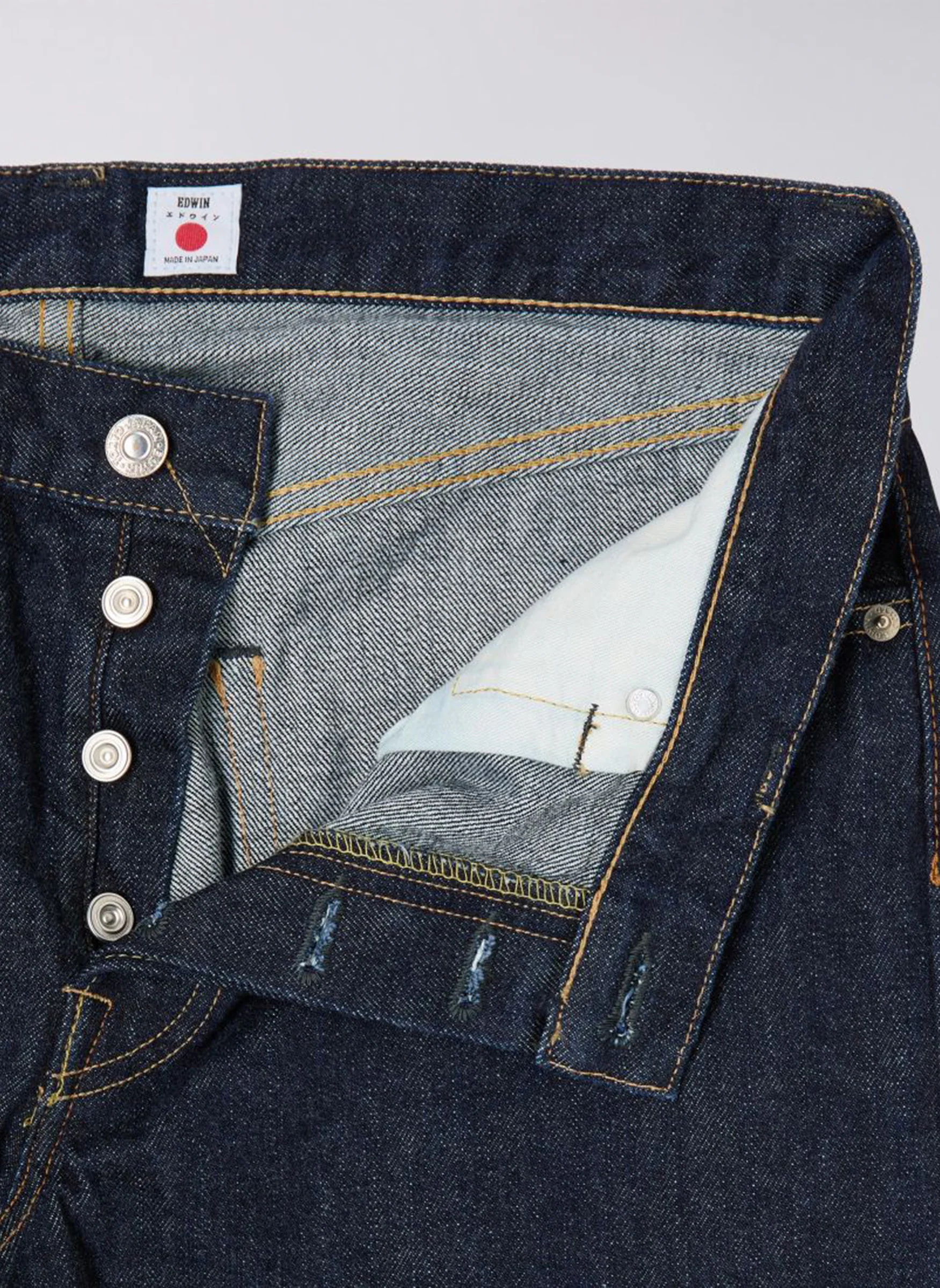 Regular Tapered Denim - Recycle Denim, Red Selvage - Image 5