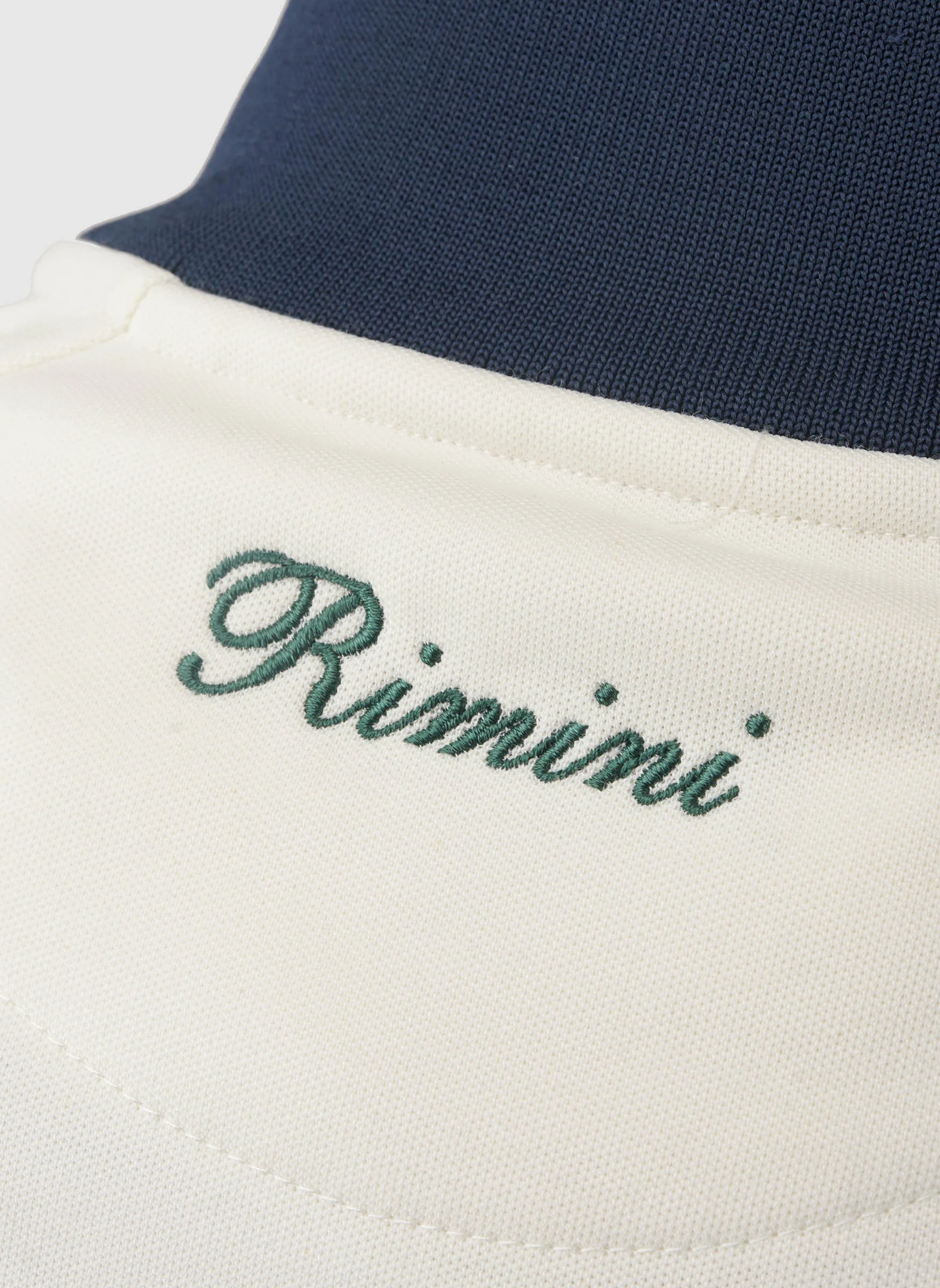 Rimini Tracktop - Dark Green/Off White - Image 5