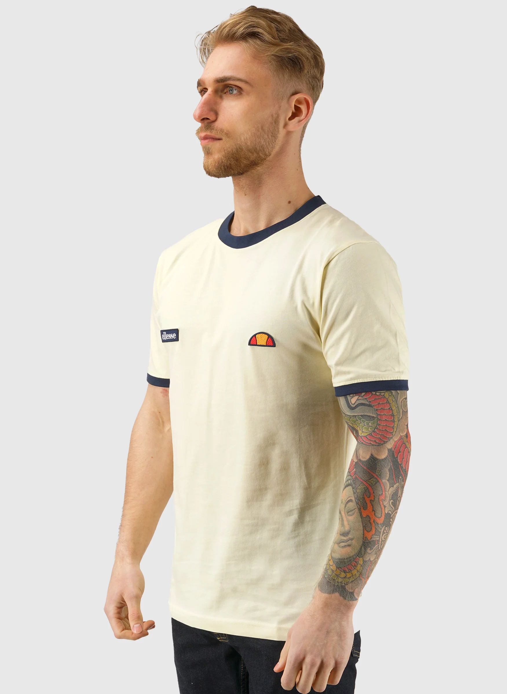 Ringetto T-Shirt - Light Yellow - Image 2