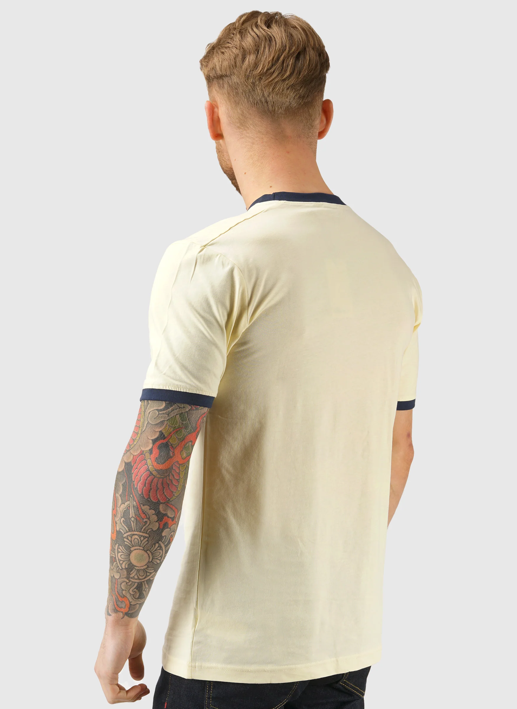 Ringetto T-Shirt - Light Yellow - Image 3