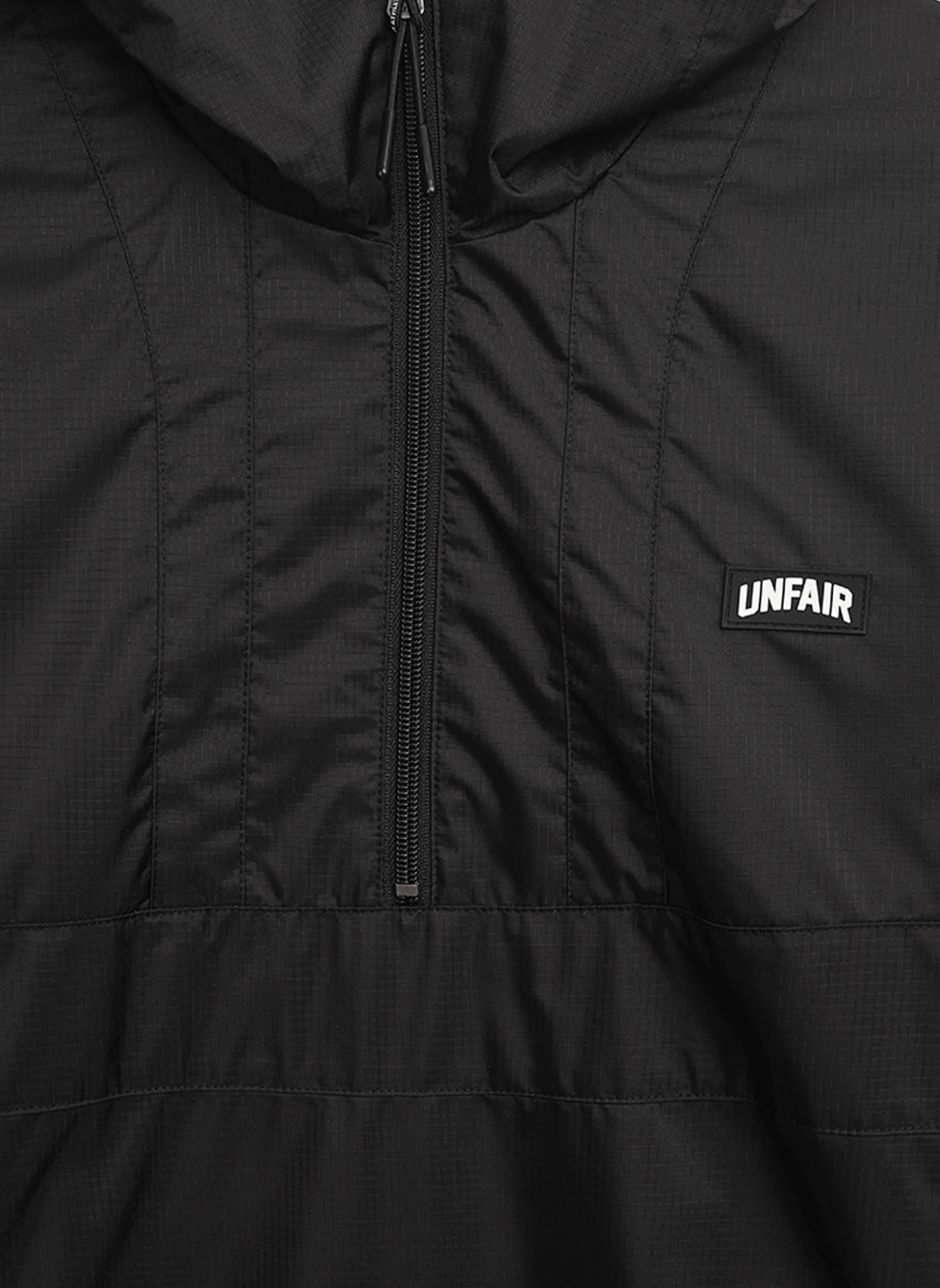 Ripstop Halfzip Jacket - Black - Image 4