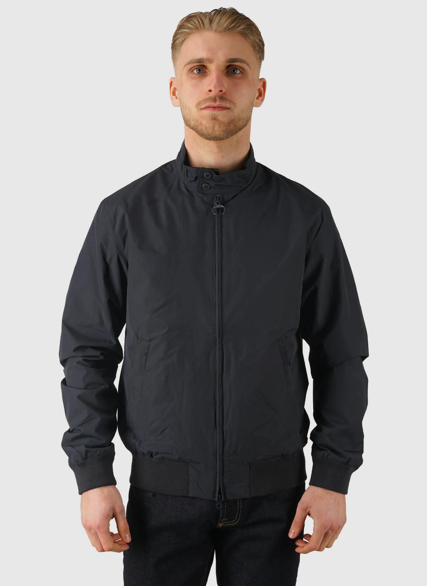 Royston Casual Jacket - Navy - Image 3
