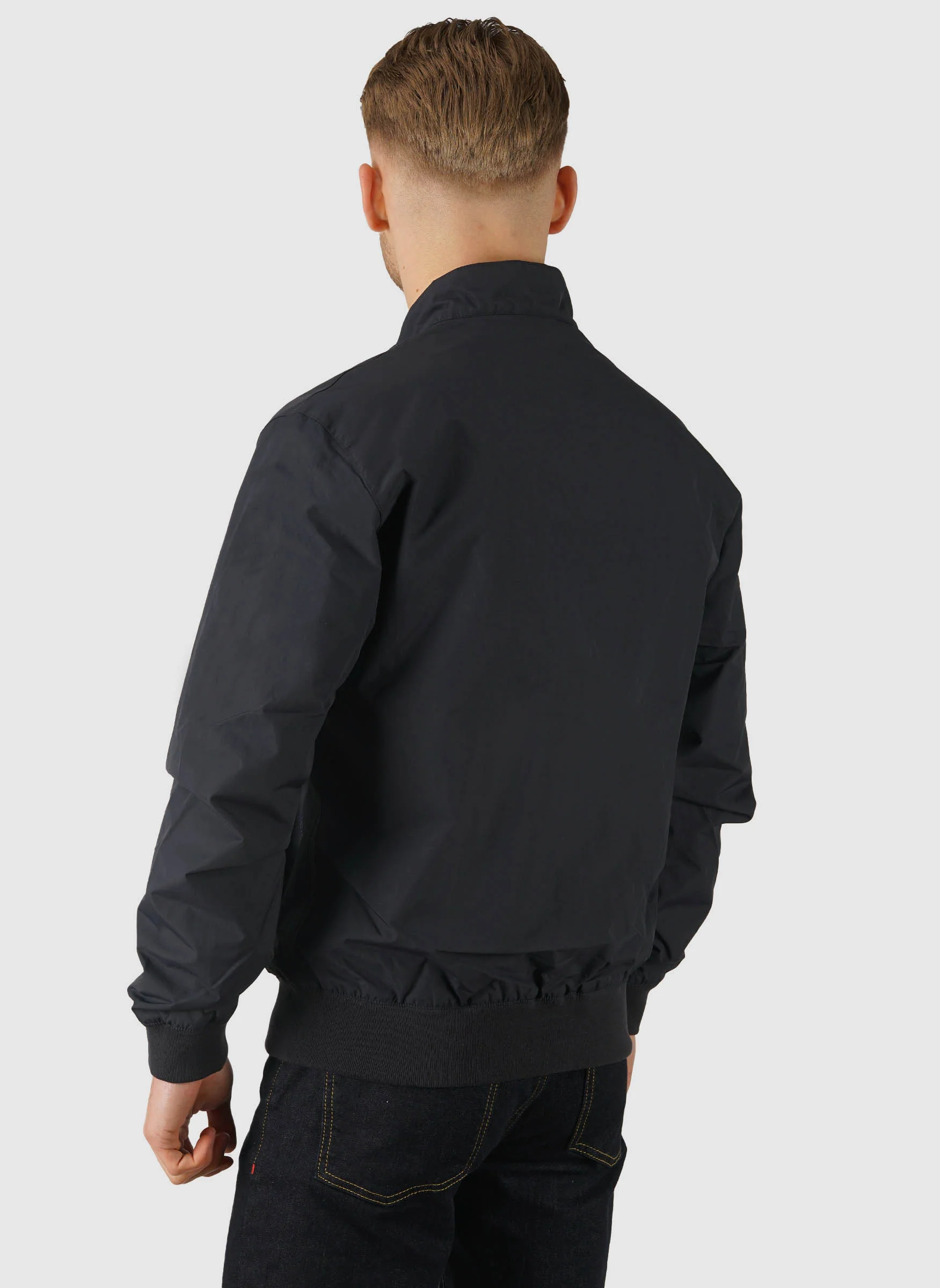 Royston Casual Jacket - Navy - Image 5