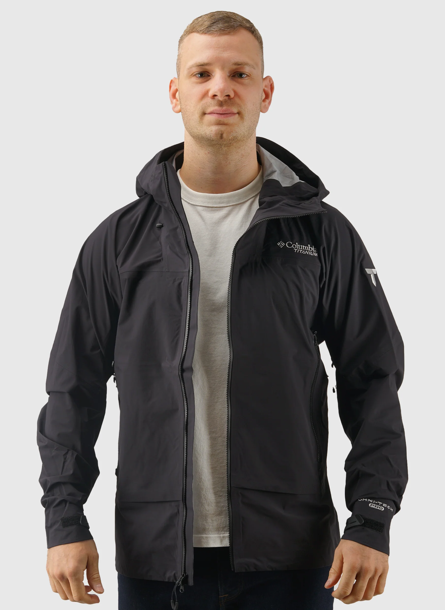 Saudan Pro 3L Shell Jacket - Black - Image 2