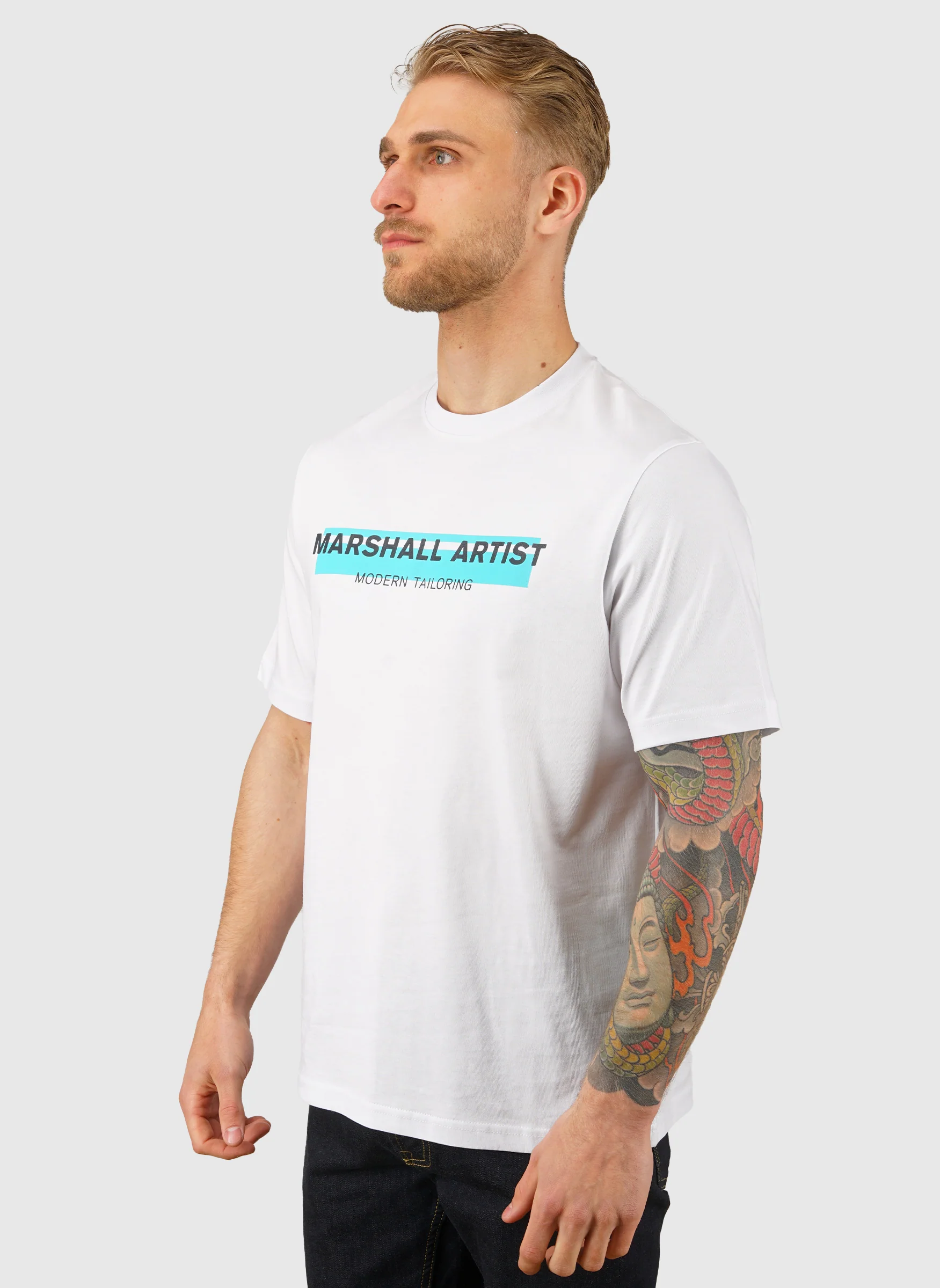 Seafied Logo T-Shirt - White - Image 2