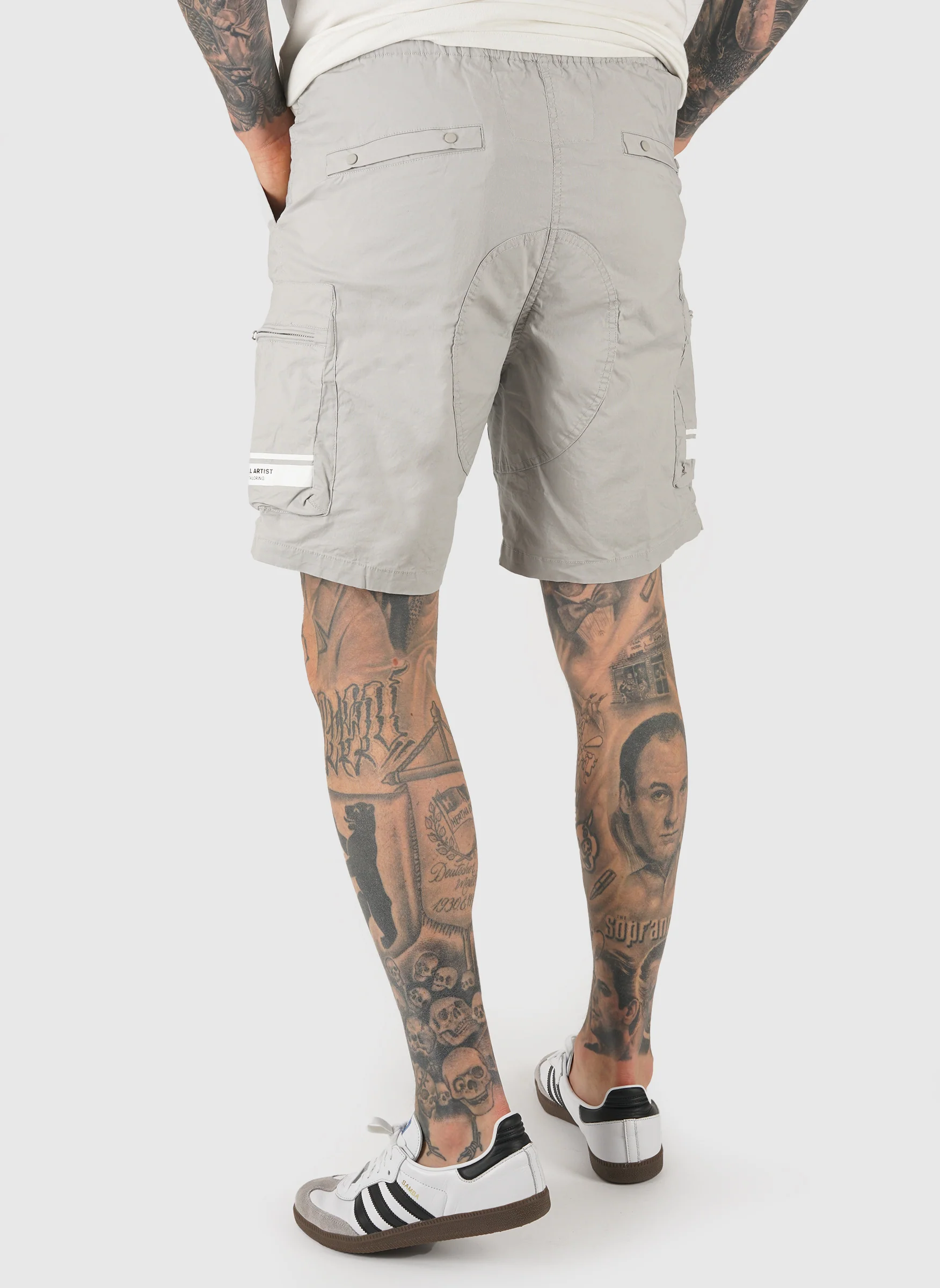 Seafield Cargo Short - Harbour Grey - Image 3