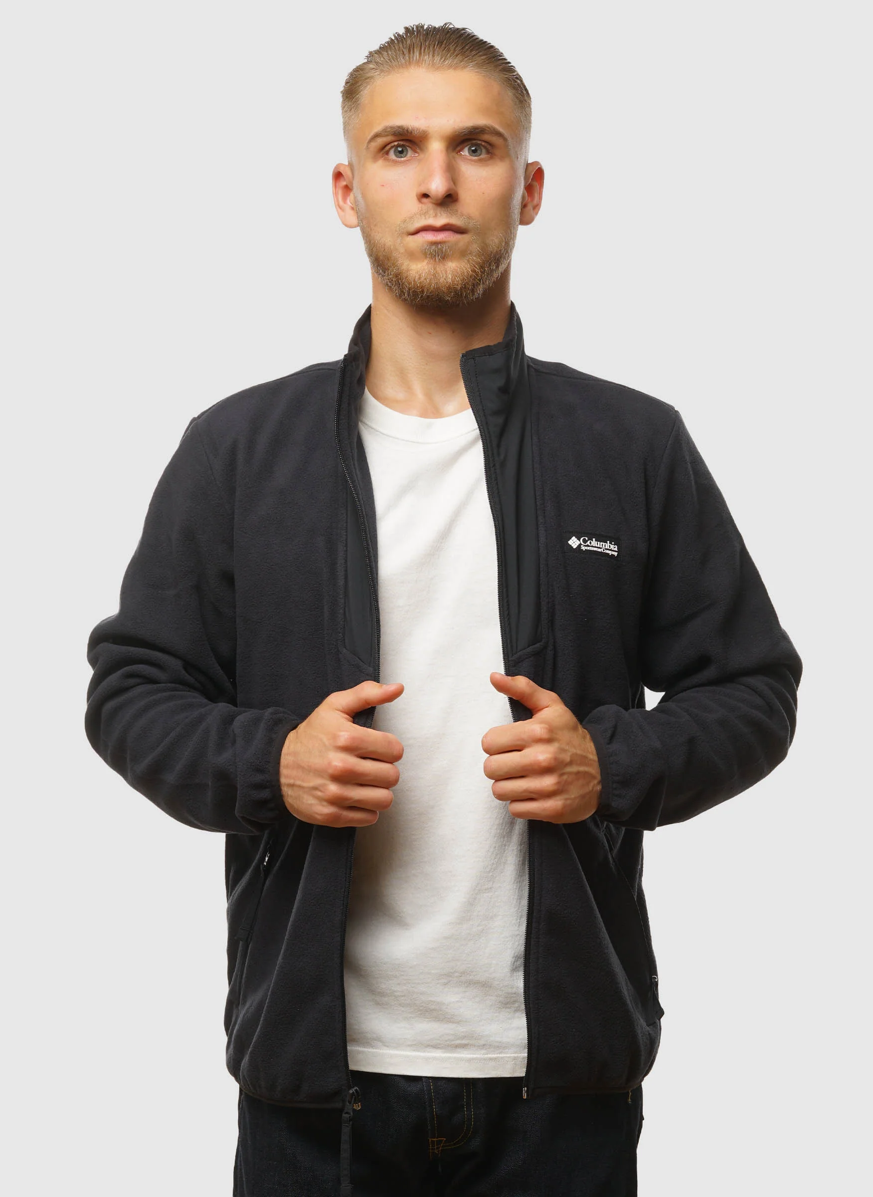 Sequoia Grove Full Zip Fleece - Black - Image 2
