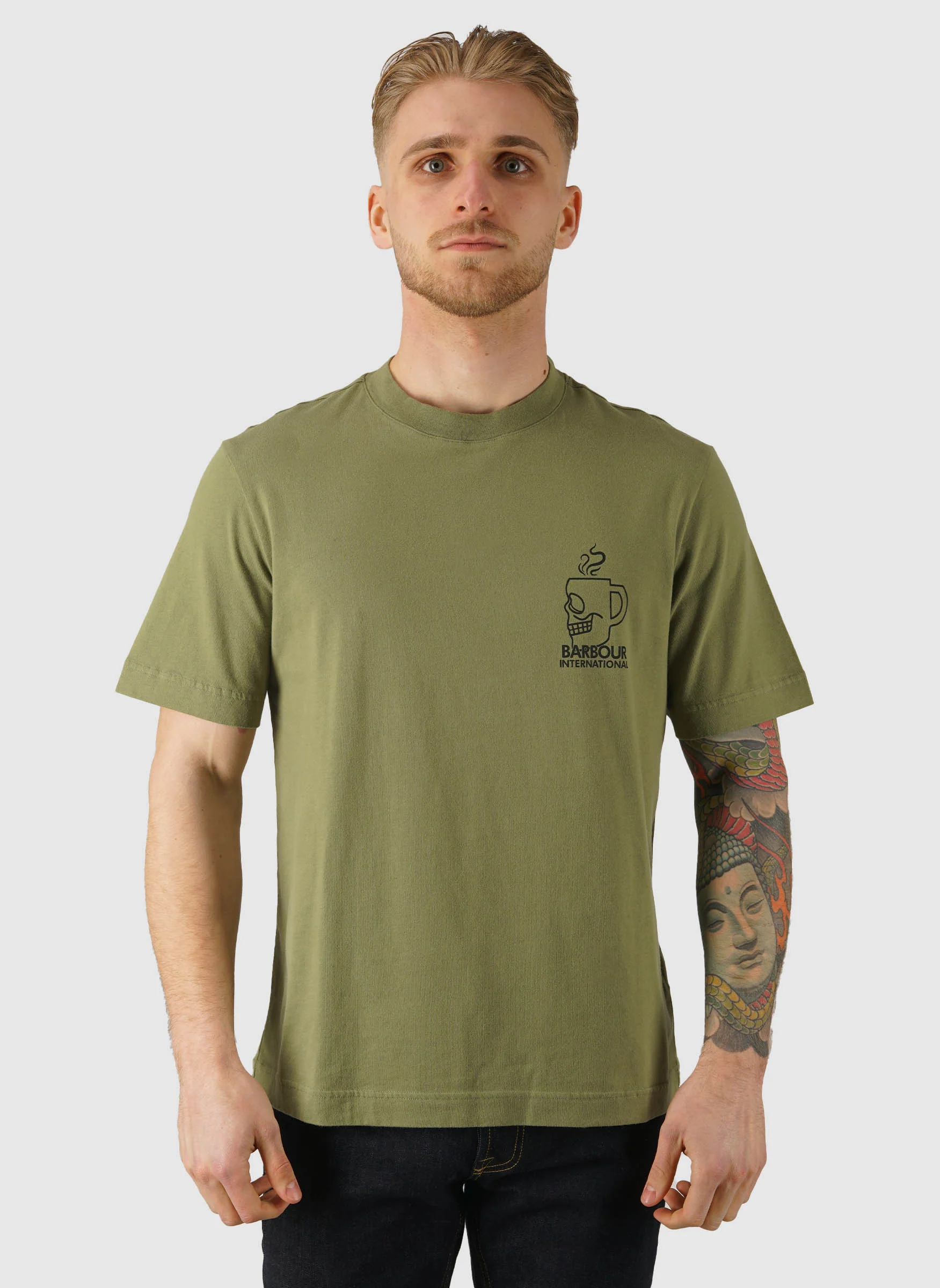 Slaithes T-Shirt  - Olvine - Image 2