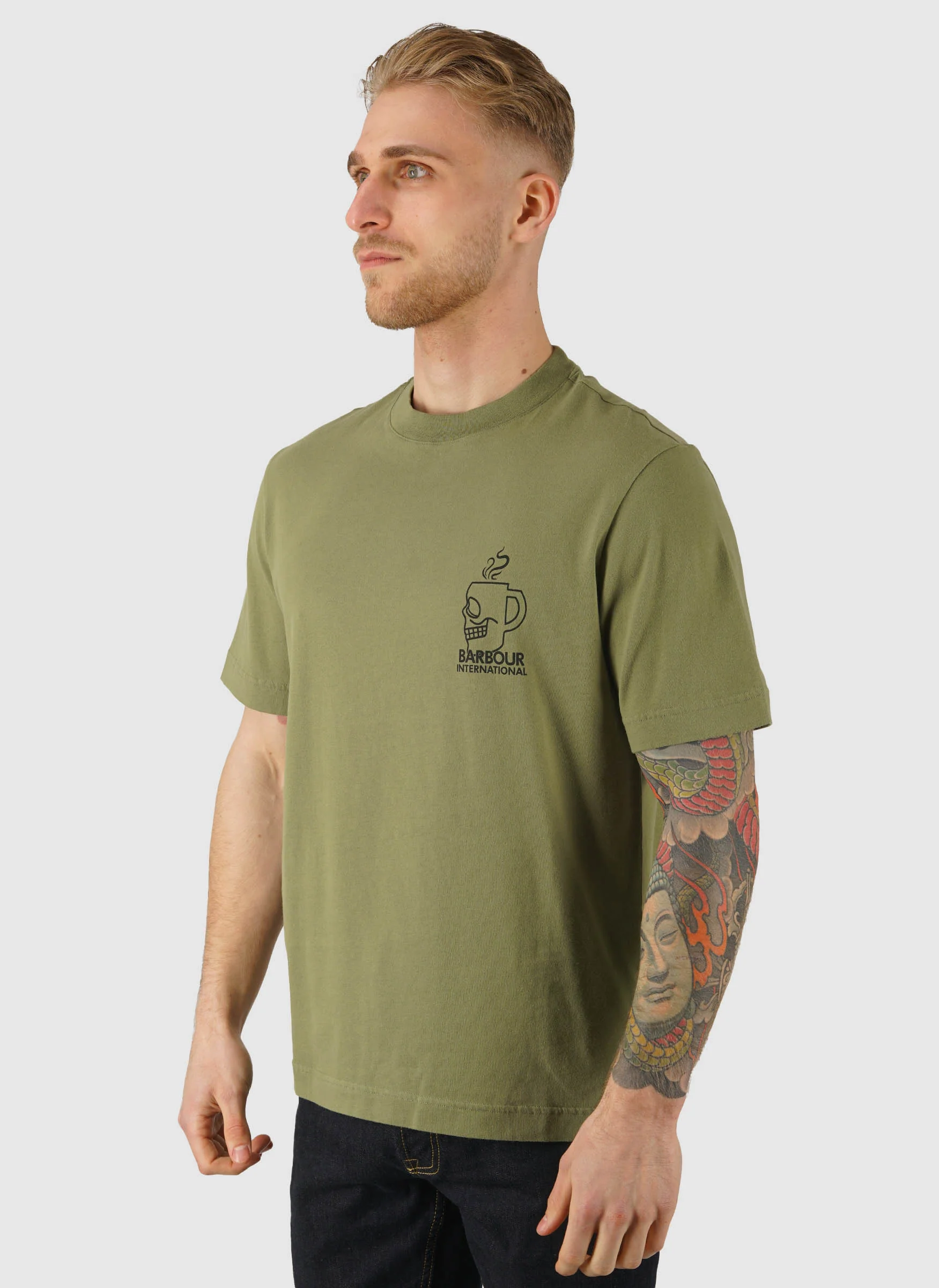 Slaithes T-Shirt  - Olvine - Image 3