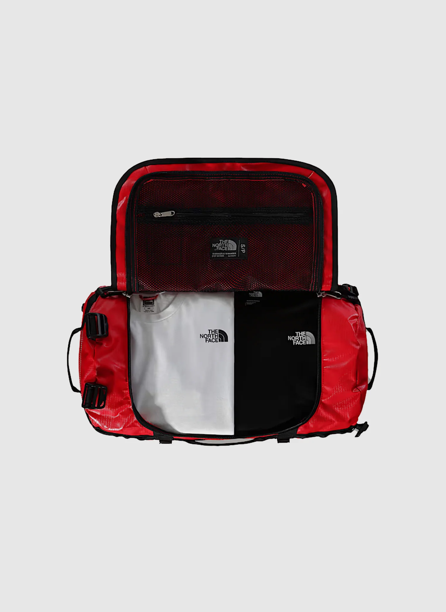 Small Base Camp Duffle - TNF Red - Image 3