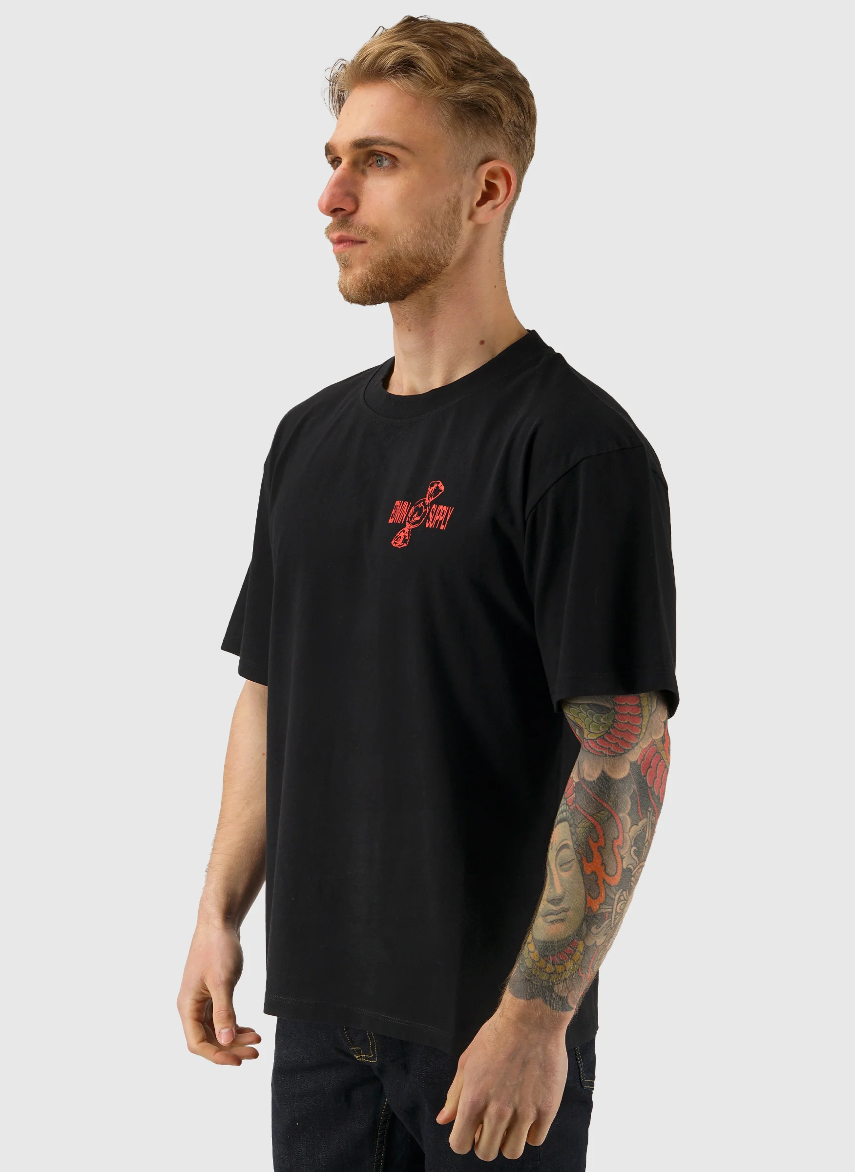 Sorry Tokyo T-Shirt - Black - Image 3