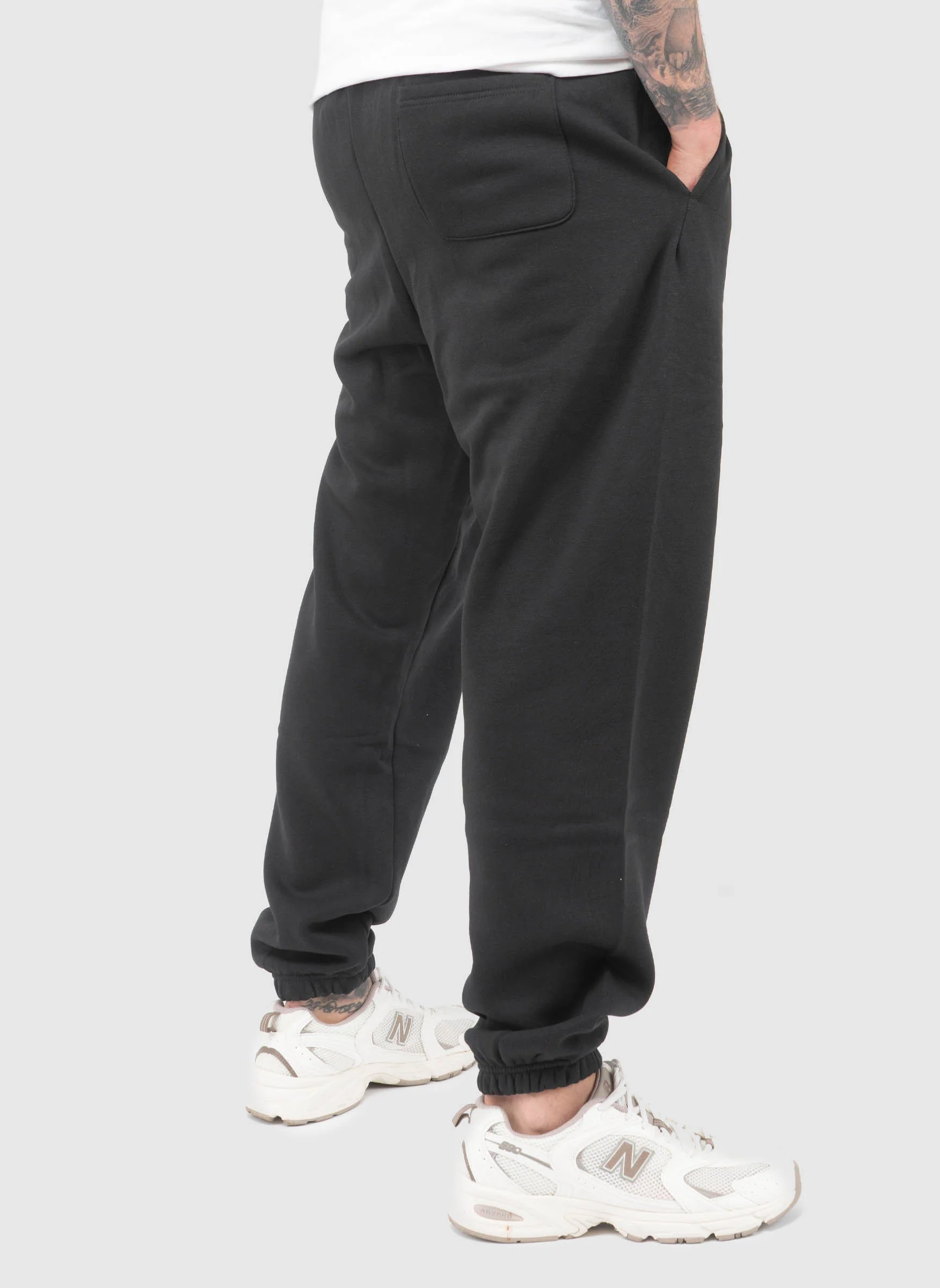 Sport Essentials Fleece Jogger - Black - Image 3