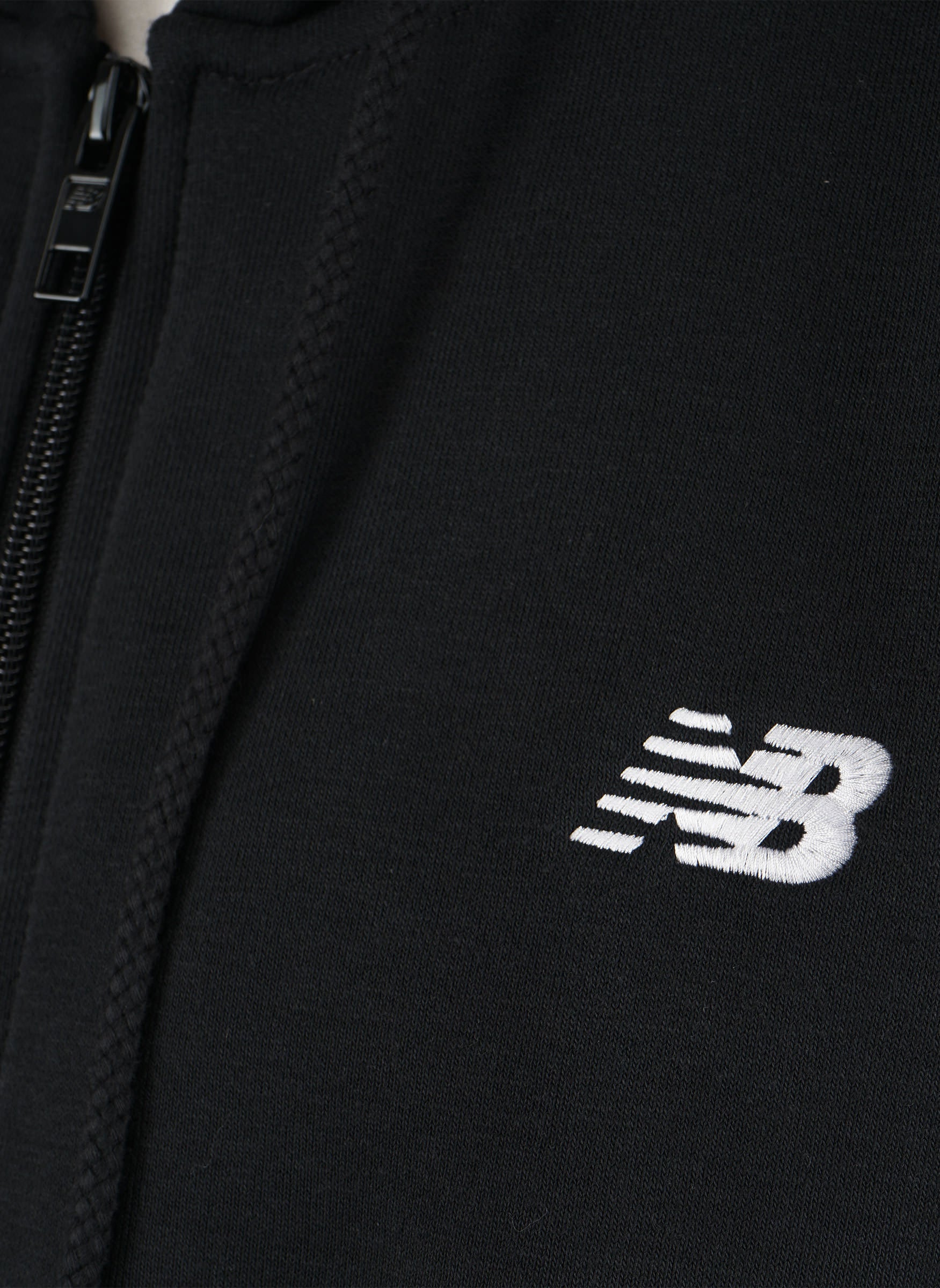Sport Essentials Logo French Terry Full Zip - Black - Image 3