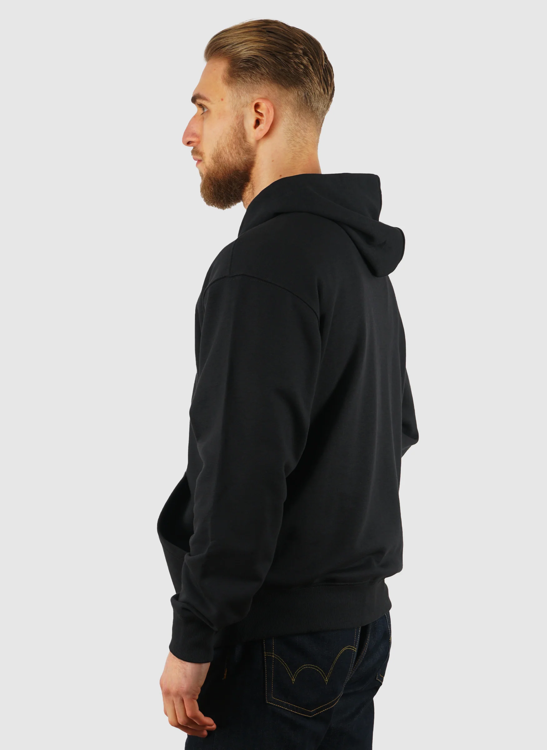 Sport Essentials Logo French Terry Full Zip - Black - Image 4