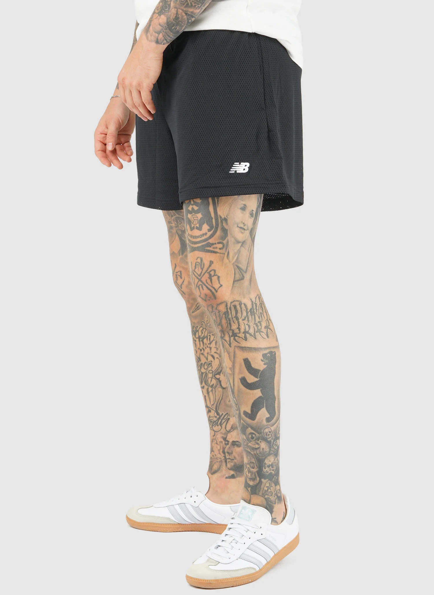 Sport Essentials Mesh Short 5 - Black - Image 3