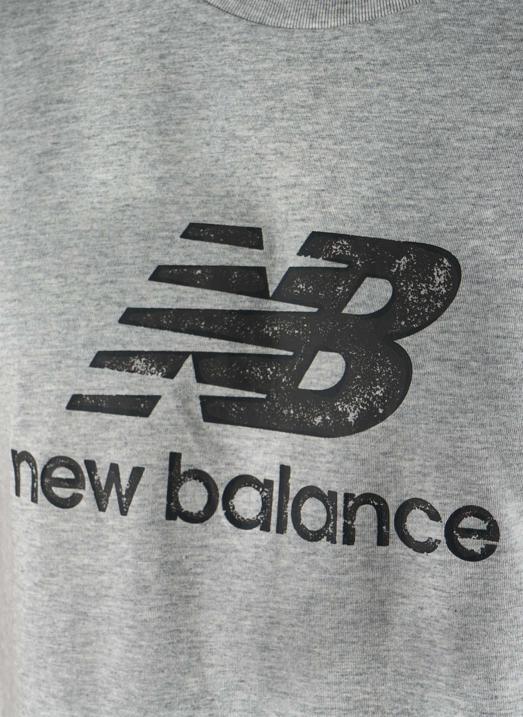 Sport Essentials Stamp Logo T-Shirt - Athletic Grey - Image 3