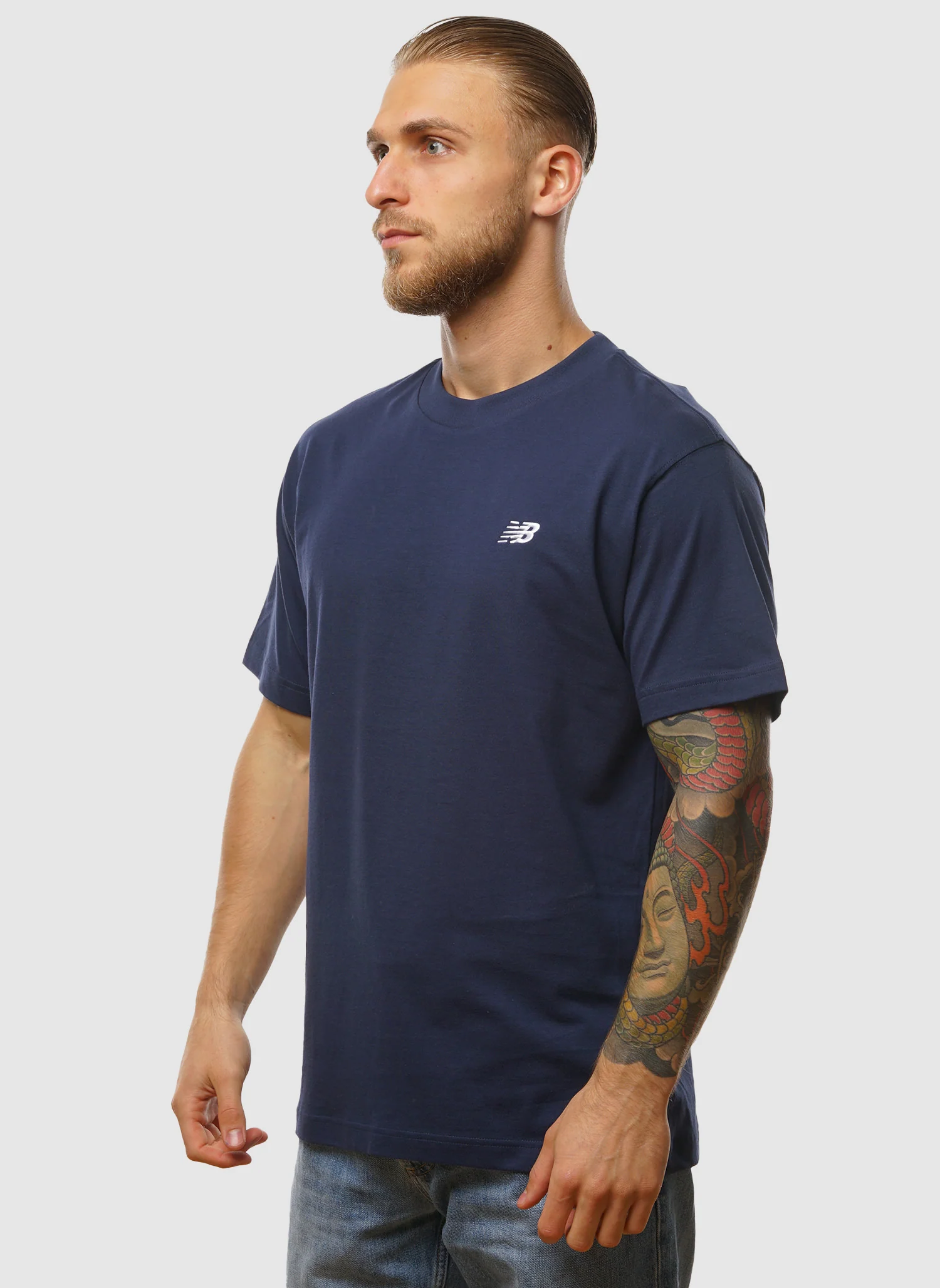 Sport Essentials T-Shirt - Navy - Image 3