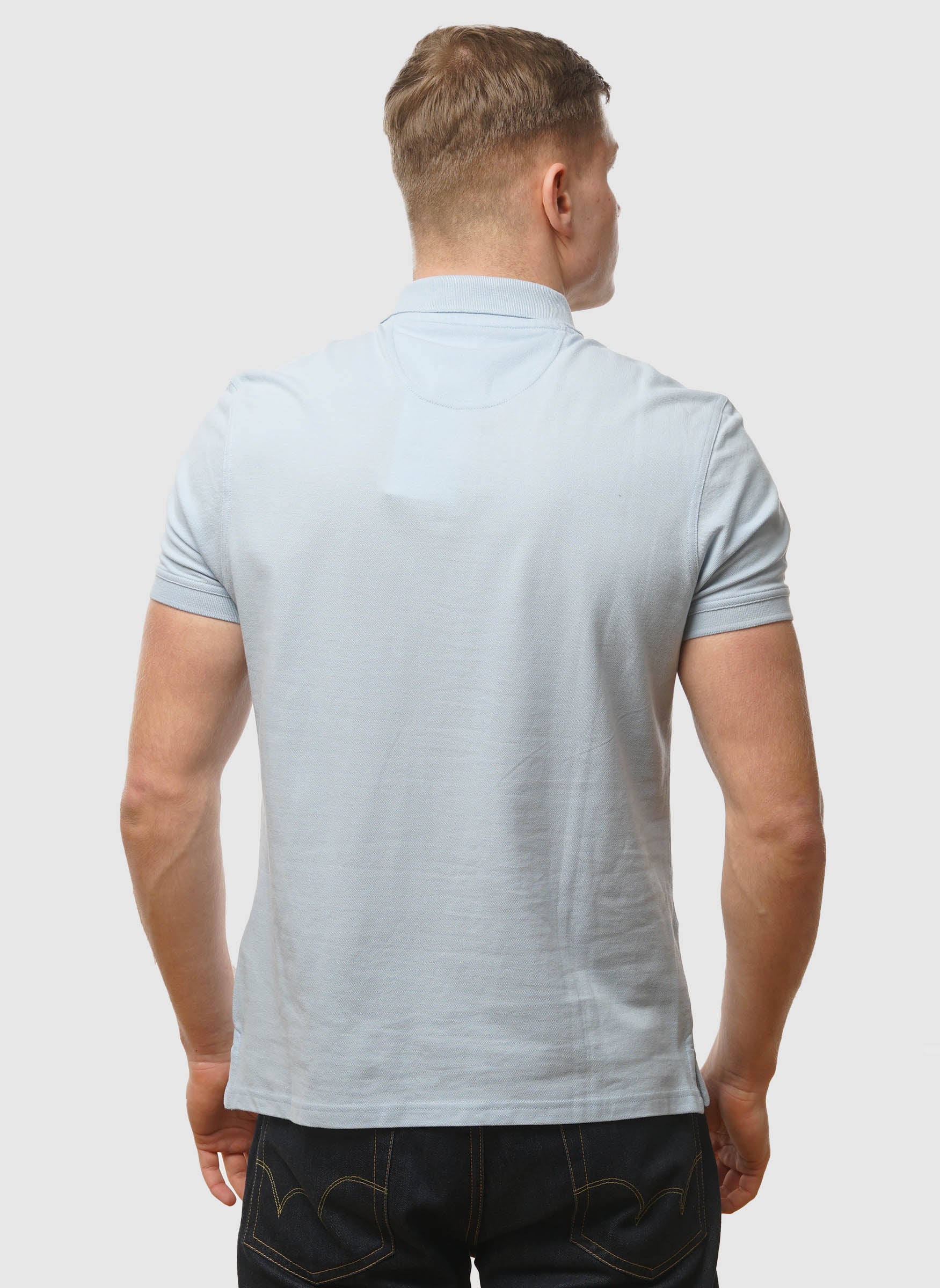 Sports Poloshirt - Chambray - Image 3