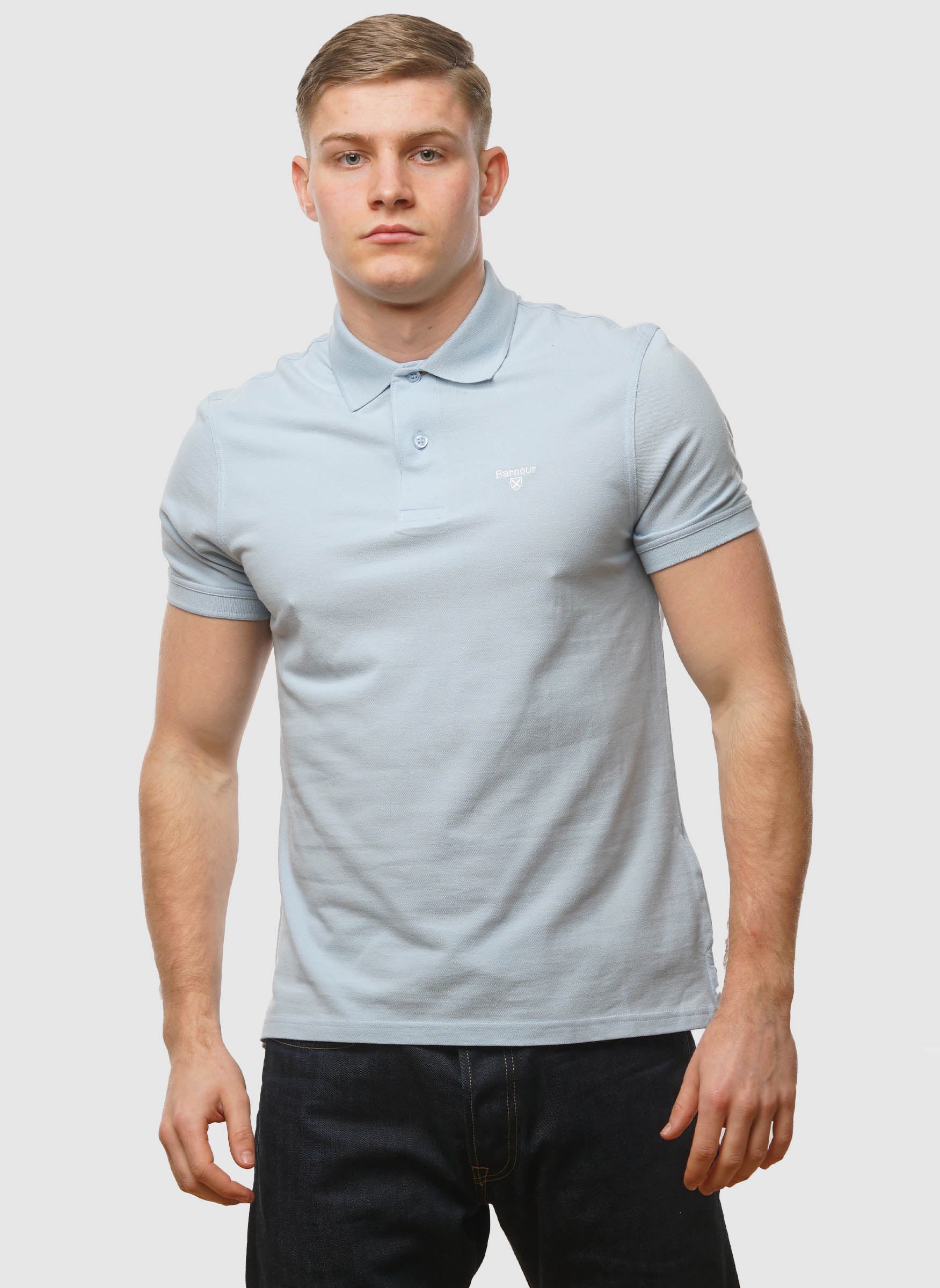 Sports Poloshirt - Chambray - Image 4