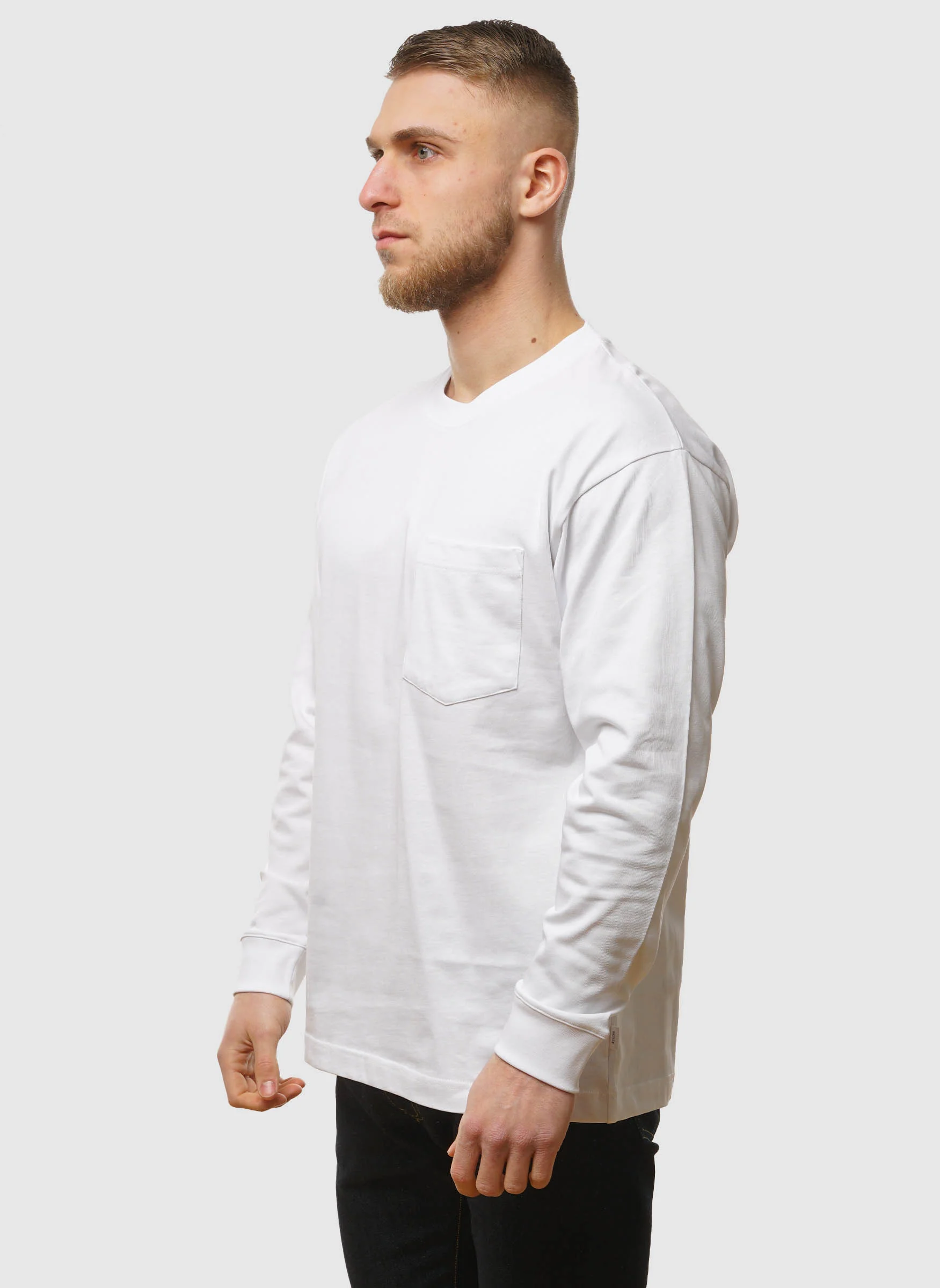 Standard Heavy Loose T-Shirt - White - Image 3
