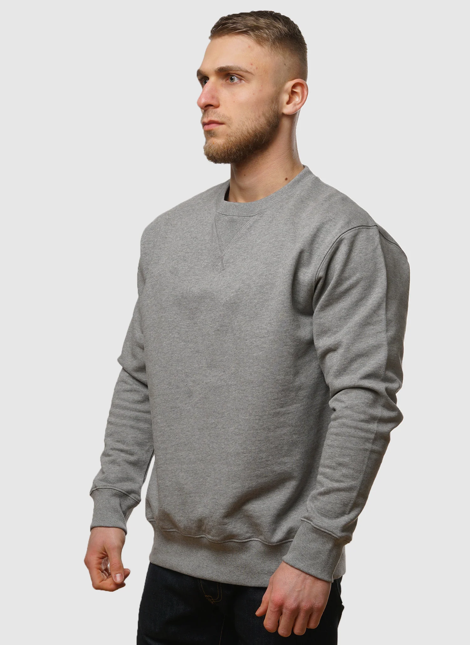 Standard Sweatshirt - Grey Melange - Image 3