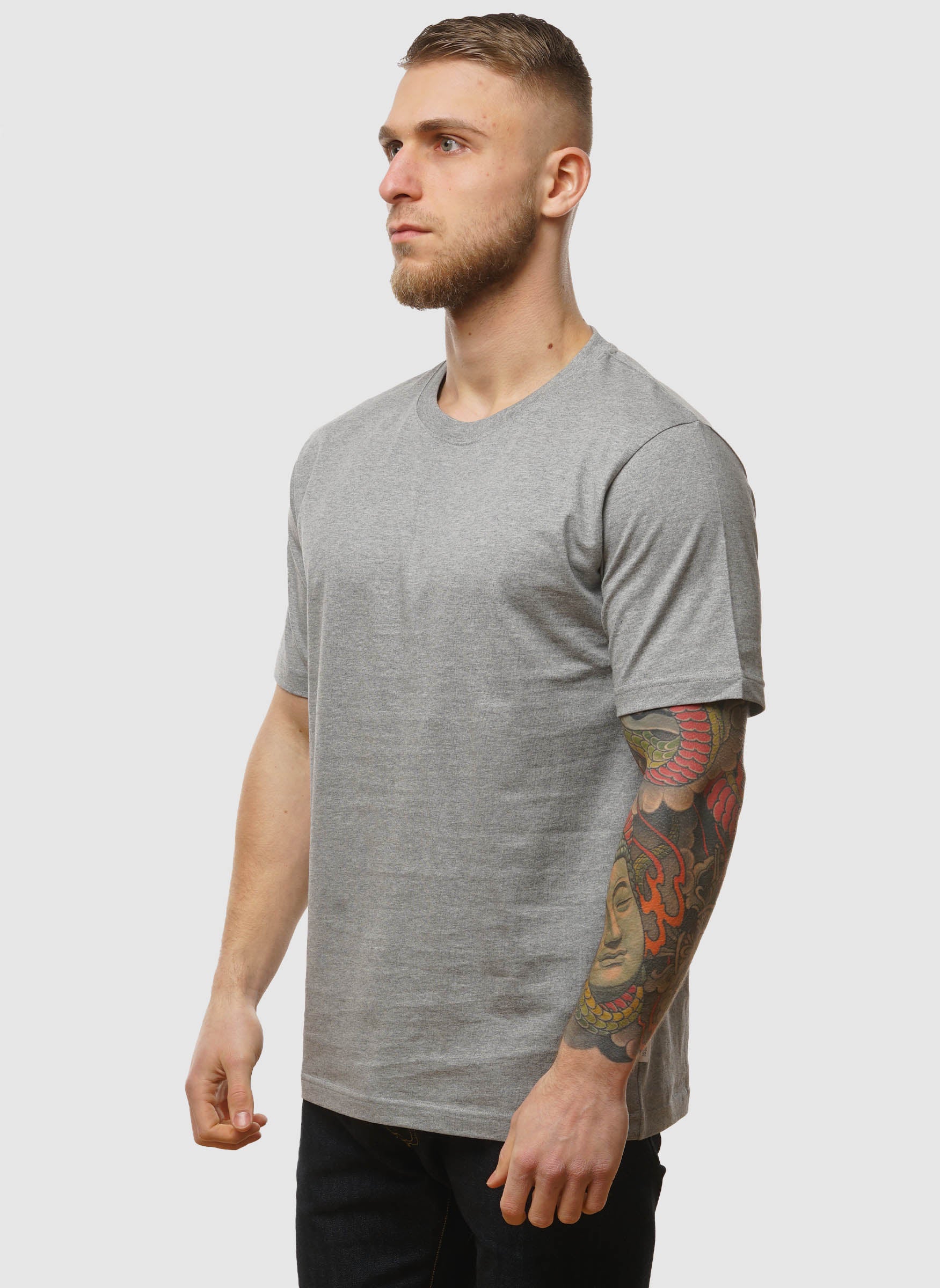 Standard T-Shirt - Grey Melange - Image 3