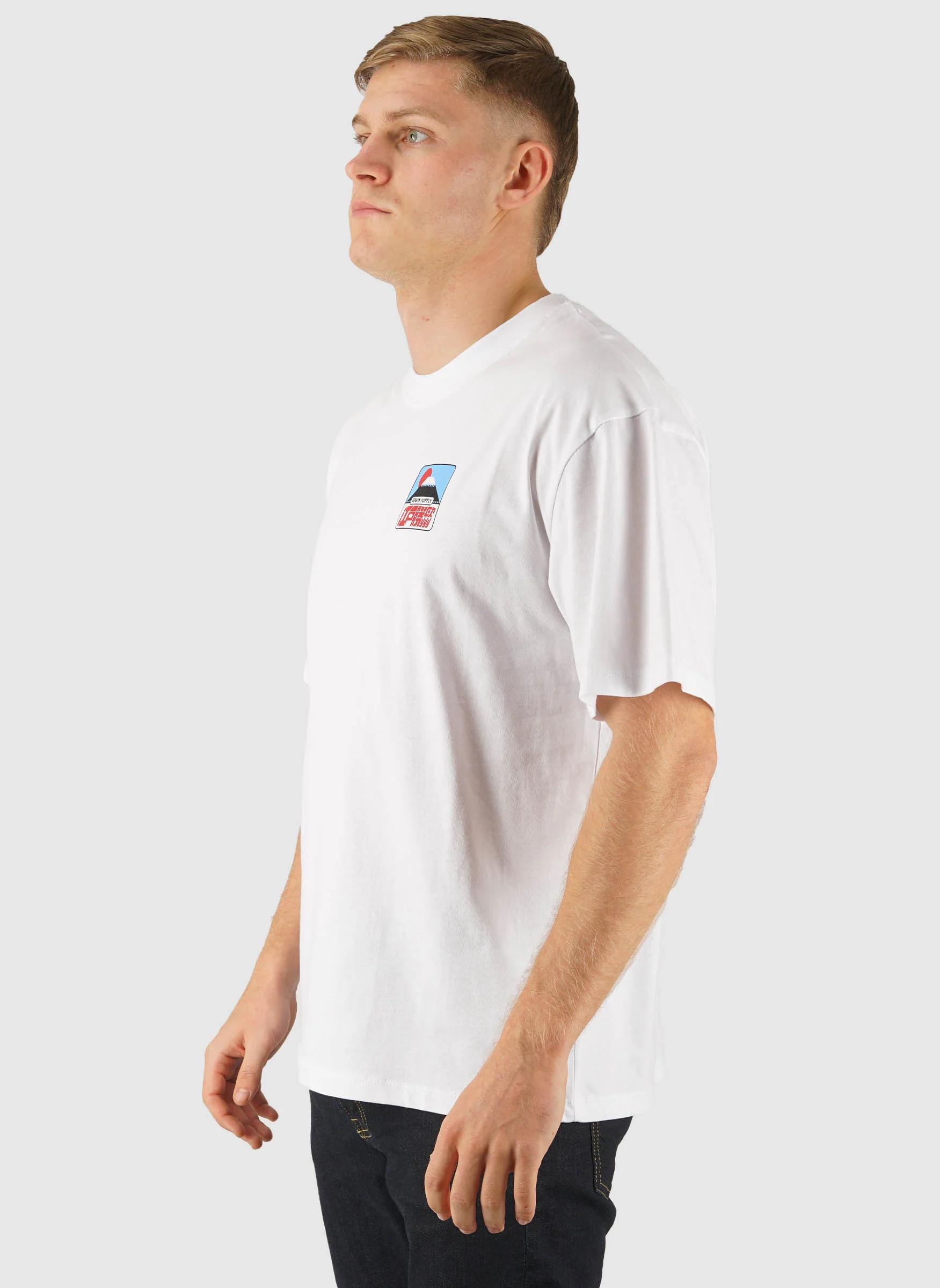 Sunset On Fuji San T-Shirt - White - Image 2
