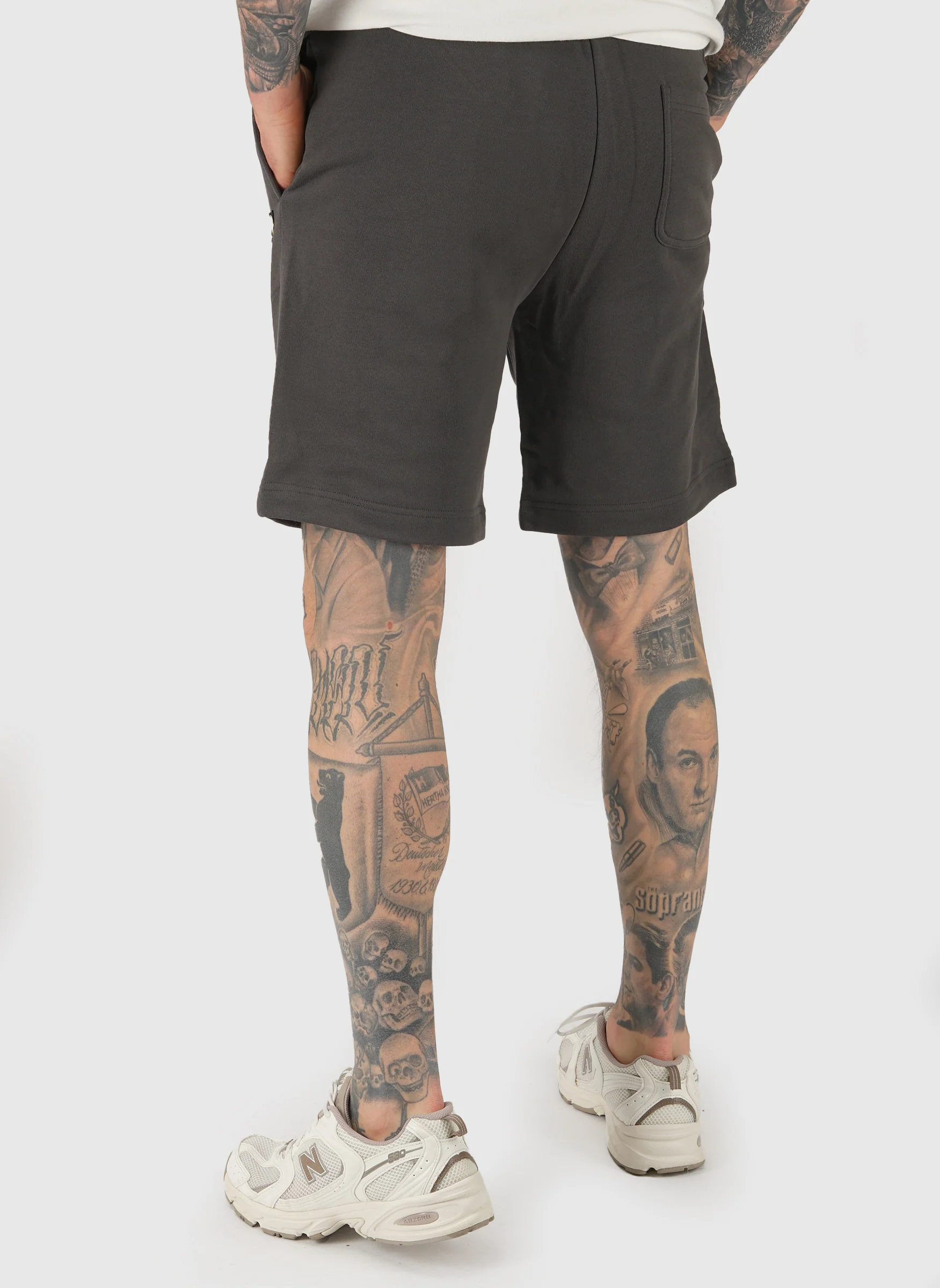 Sweat Short - Gunmetal - Image 2