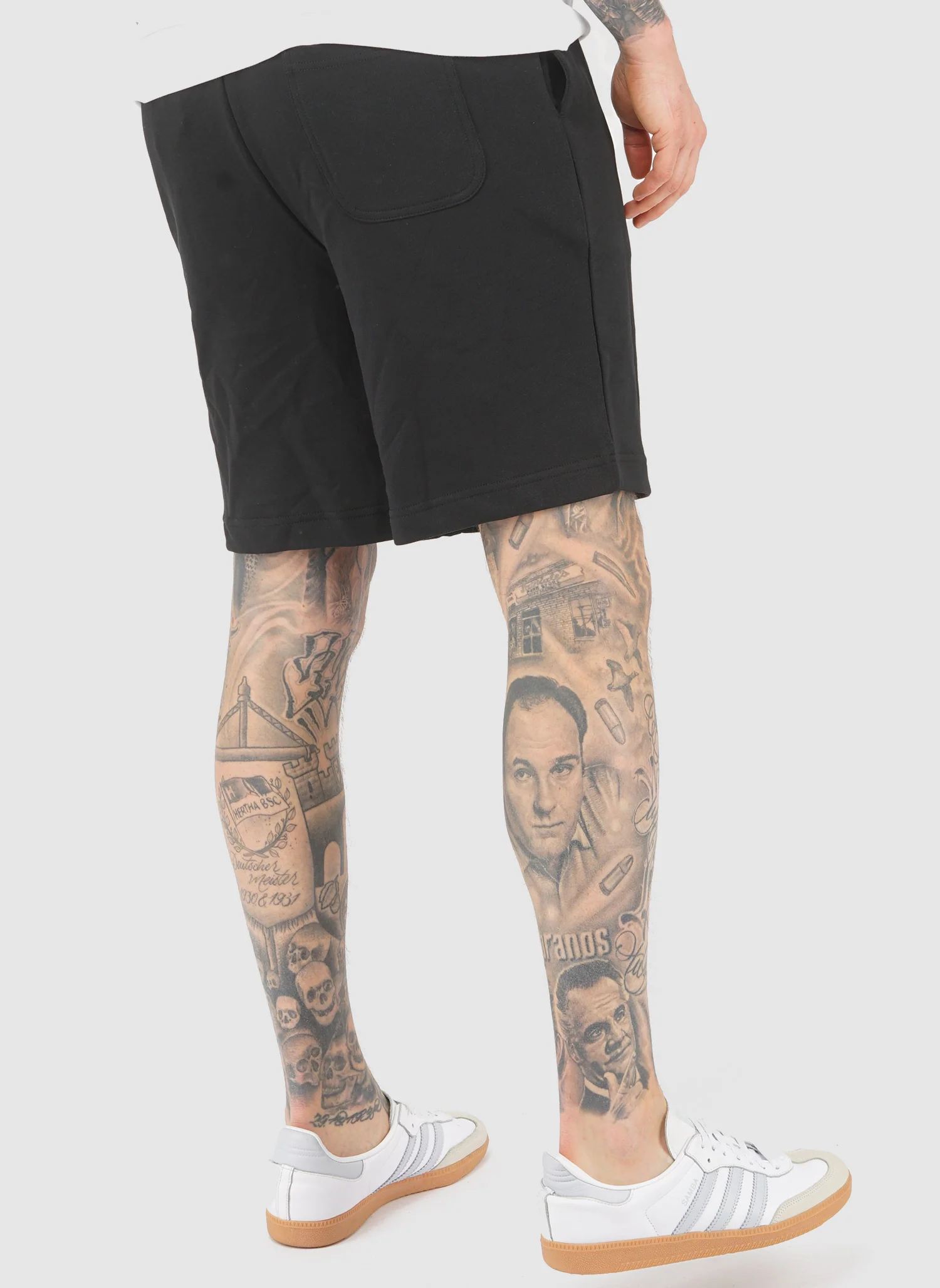 Sweat Short - Jet Black - Image 4